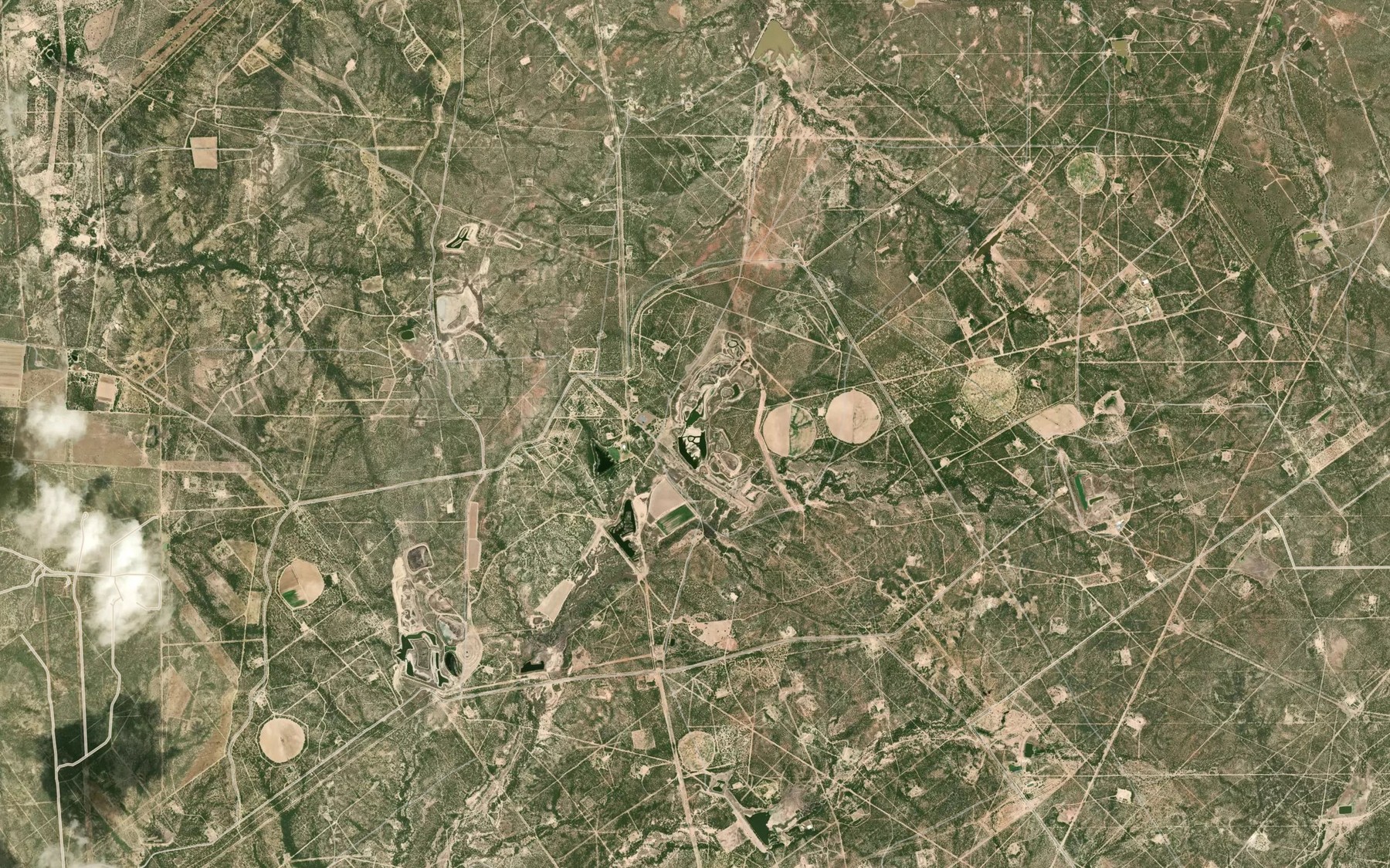Satellite map of the Jesse McNeel Lake Number 3