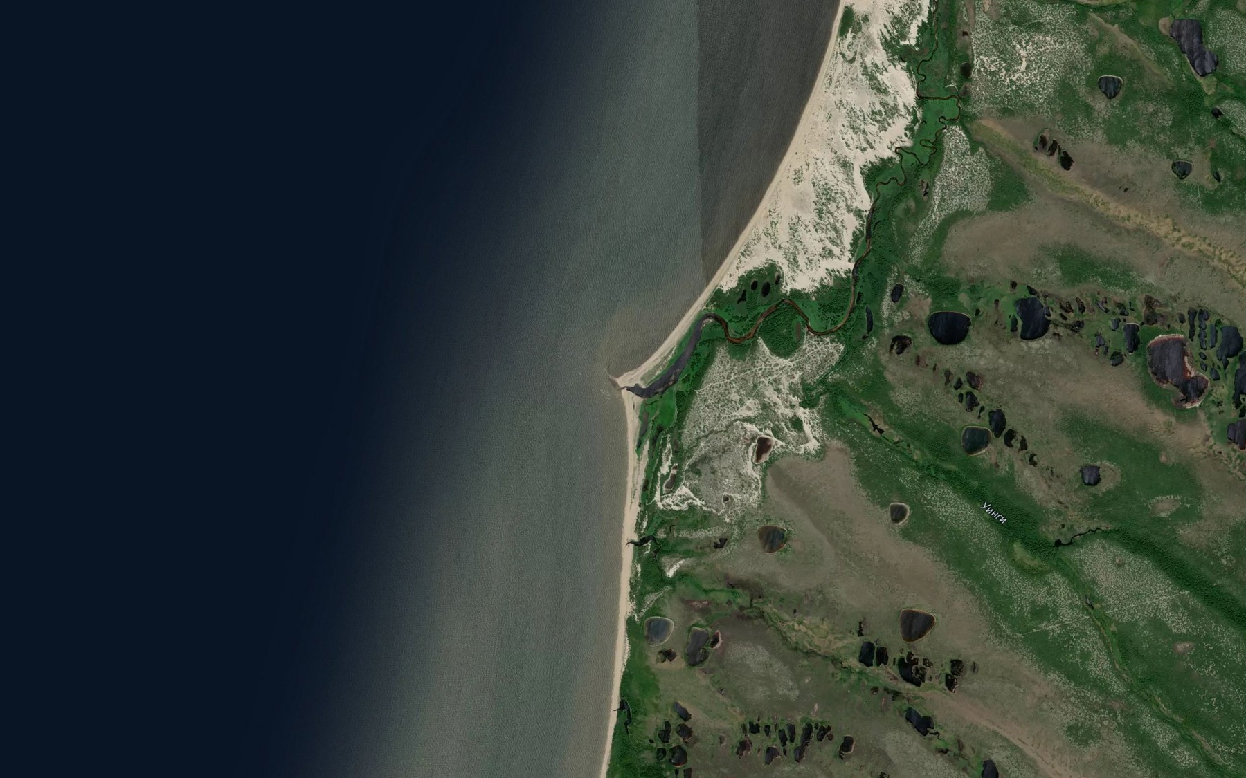Satellite map of the Chingay