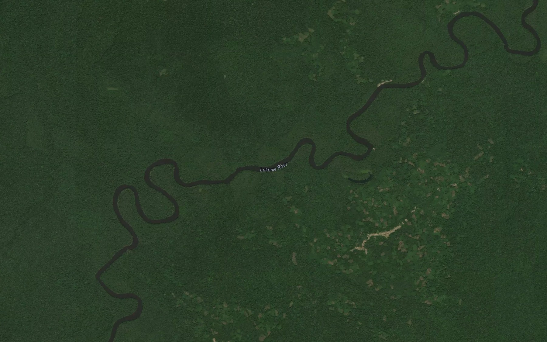 Satellite map of the Pele