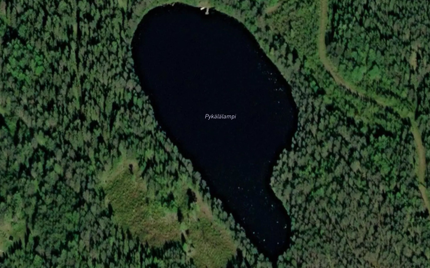 Satellite map of the Pykalalammit