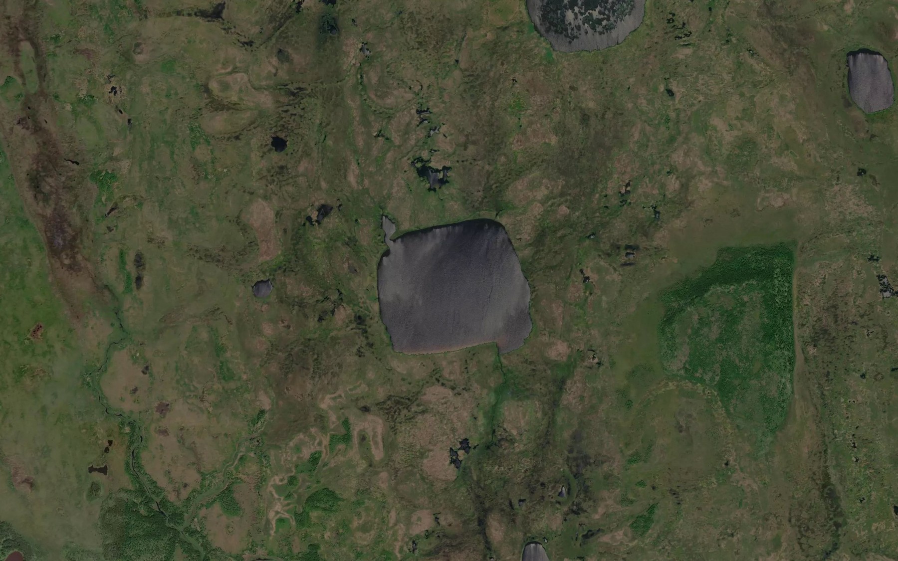 Satellite map of the Ozero Melkoye