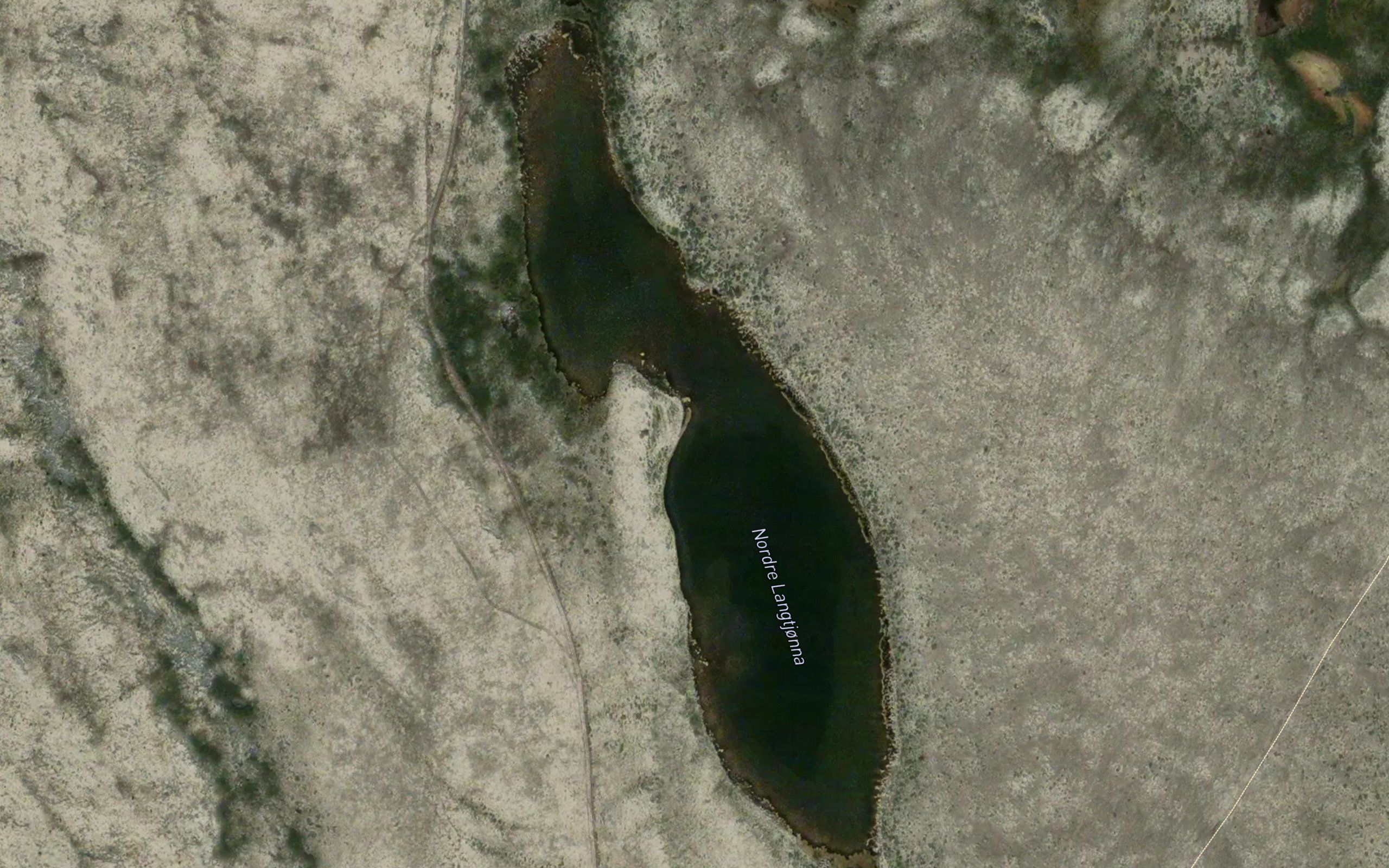 Langtjorna,nordre