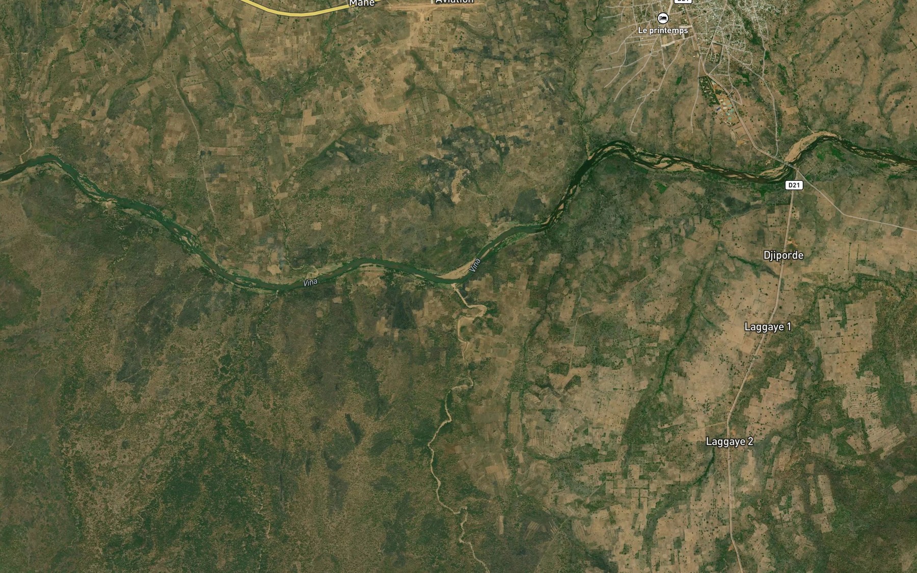 Satellite map of the Ngo
