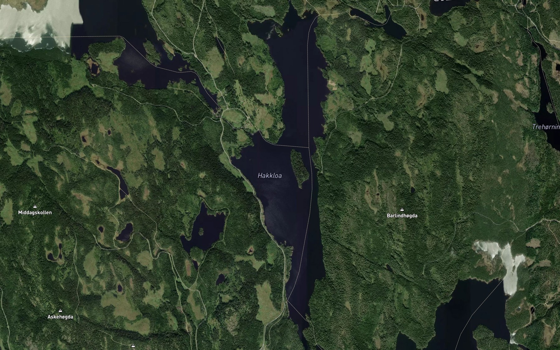 Satellite map of the Hakkloa
