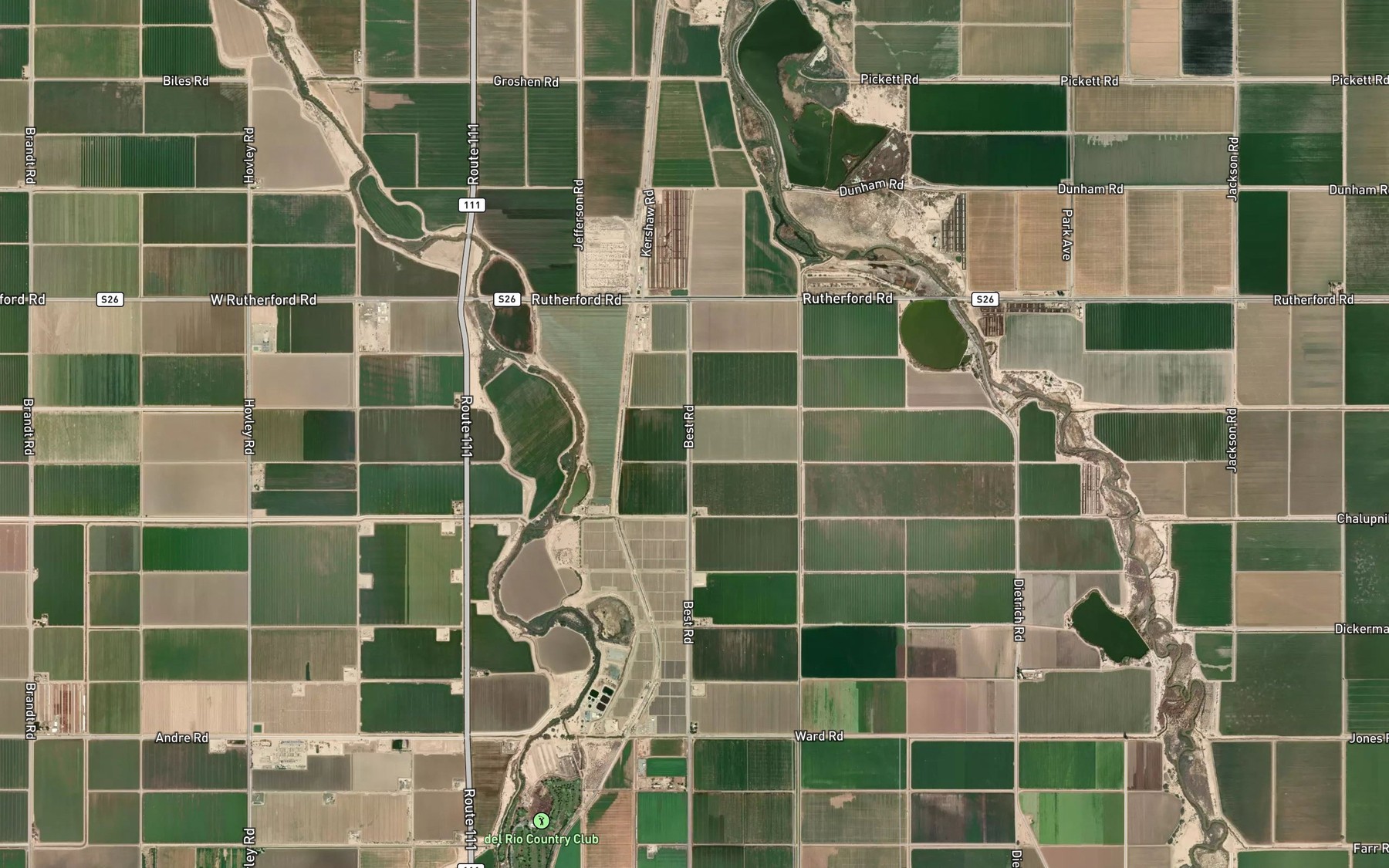 Satellite map of the Best Drain