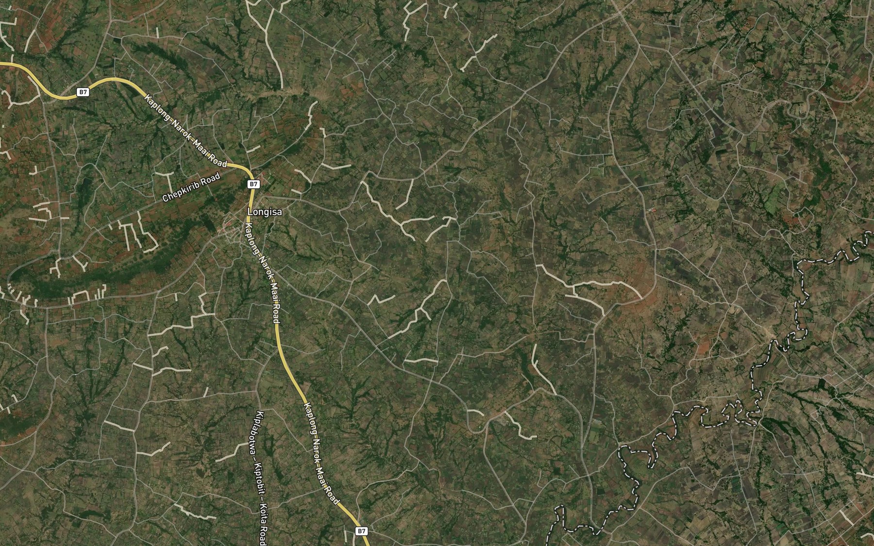Satellite map of the Itibo