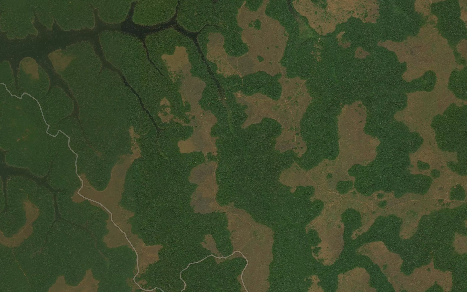 Satellite map of the Tiere