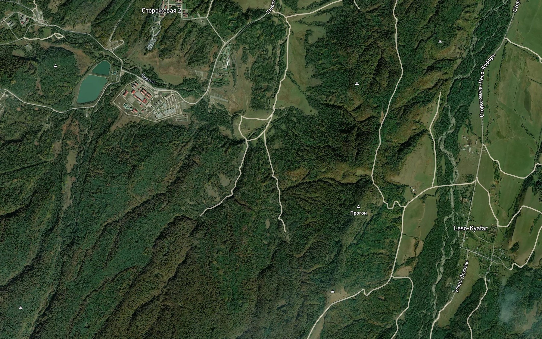 Satellite map of the Shchukina