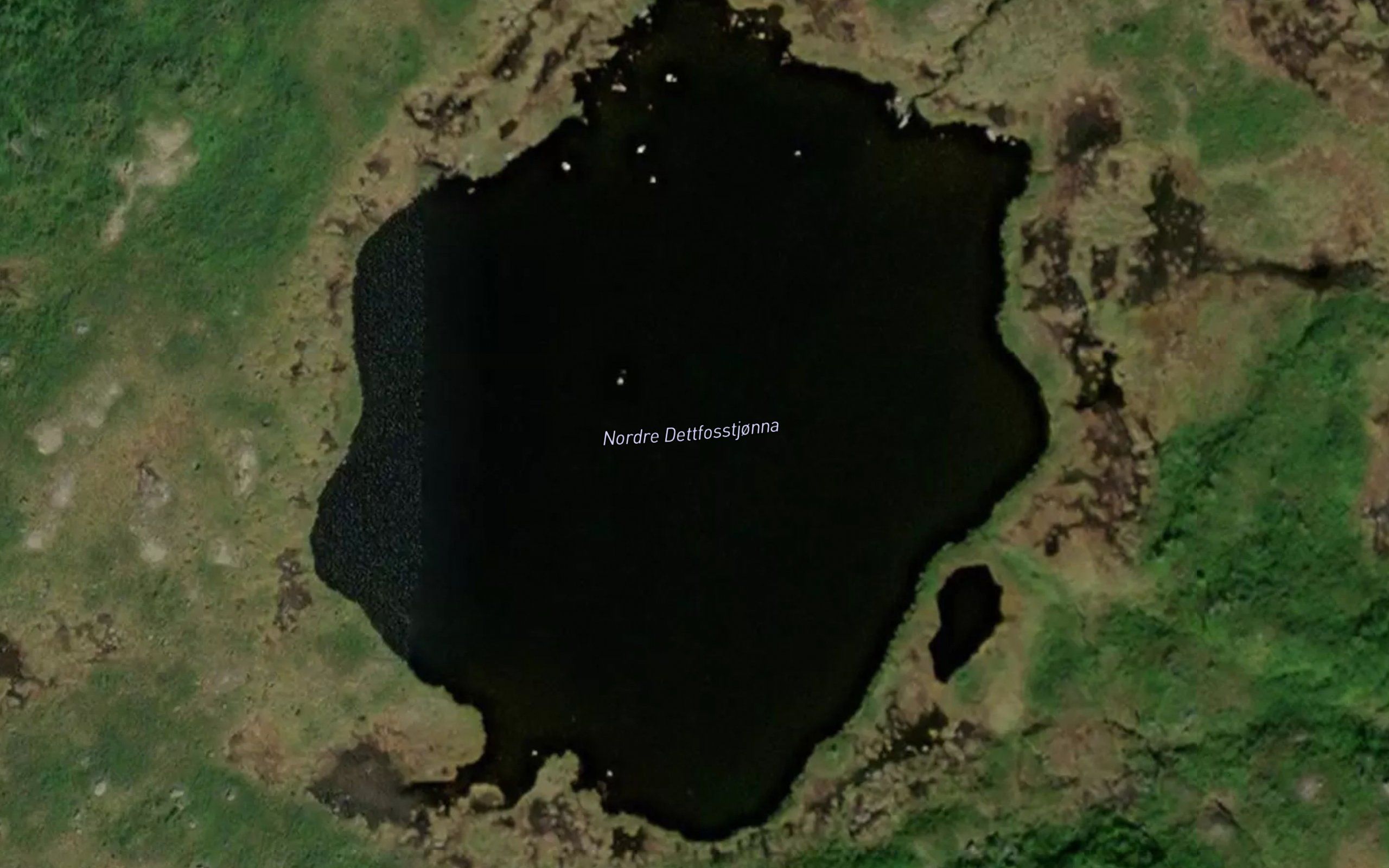 Dettfosstjonnin,nordre