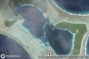 Lagoon Dividing Ribbon Coral Reef