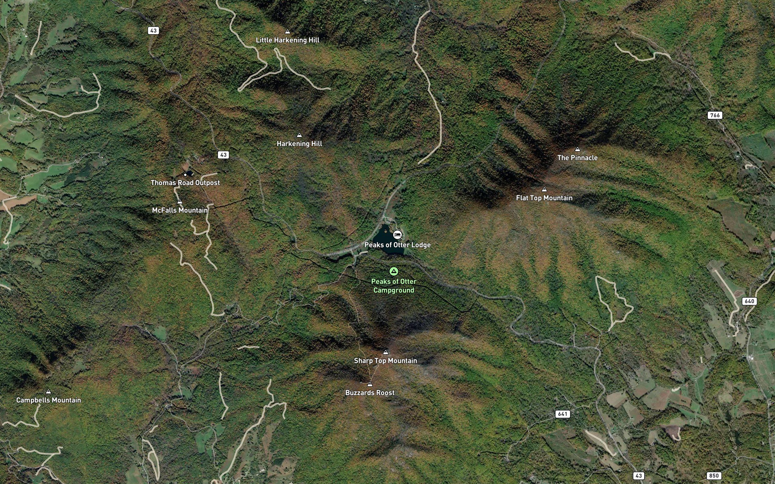 Peaks of Otter Lake