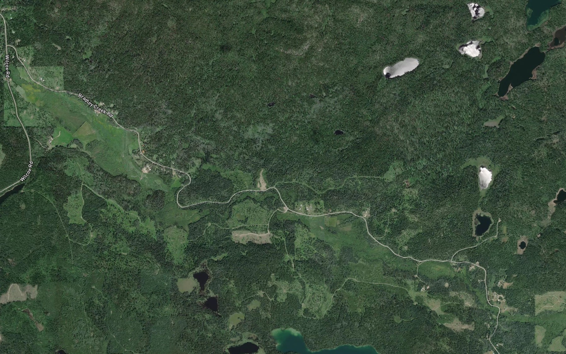 Satellite map of the Boabdil Creek