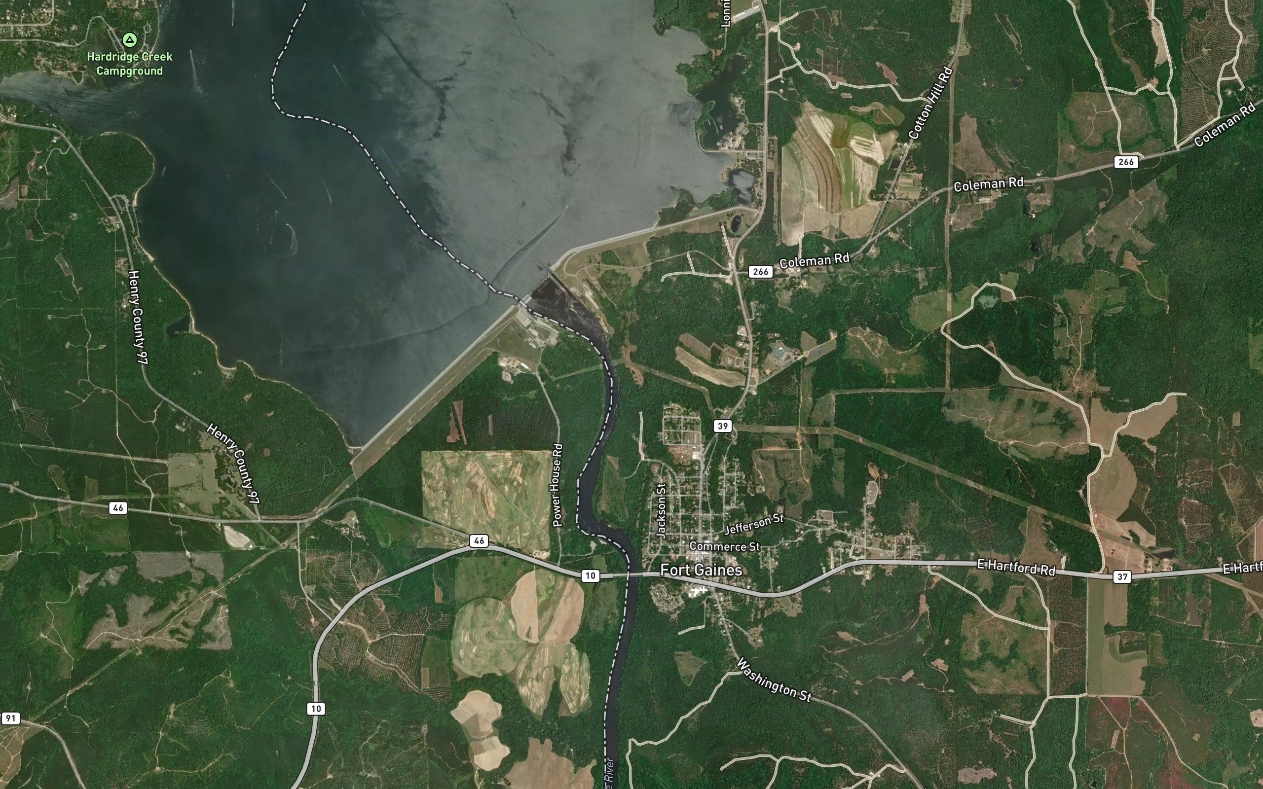 Cemochechobee Creek