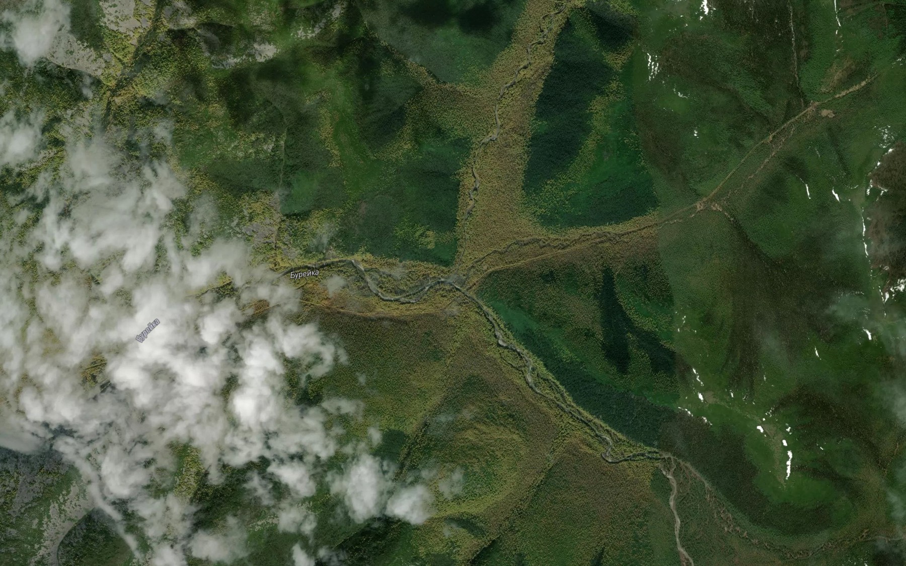 Satellite map of the Syuryuktak
