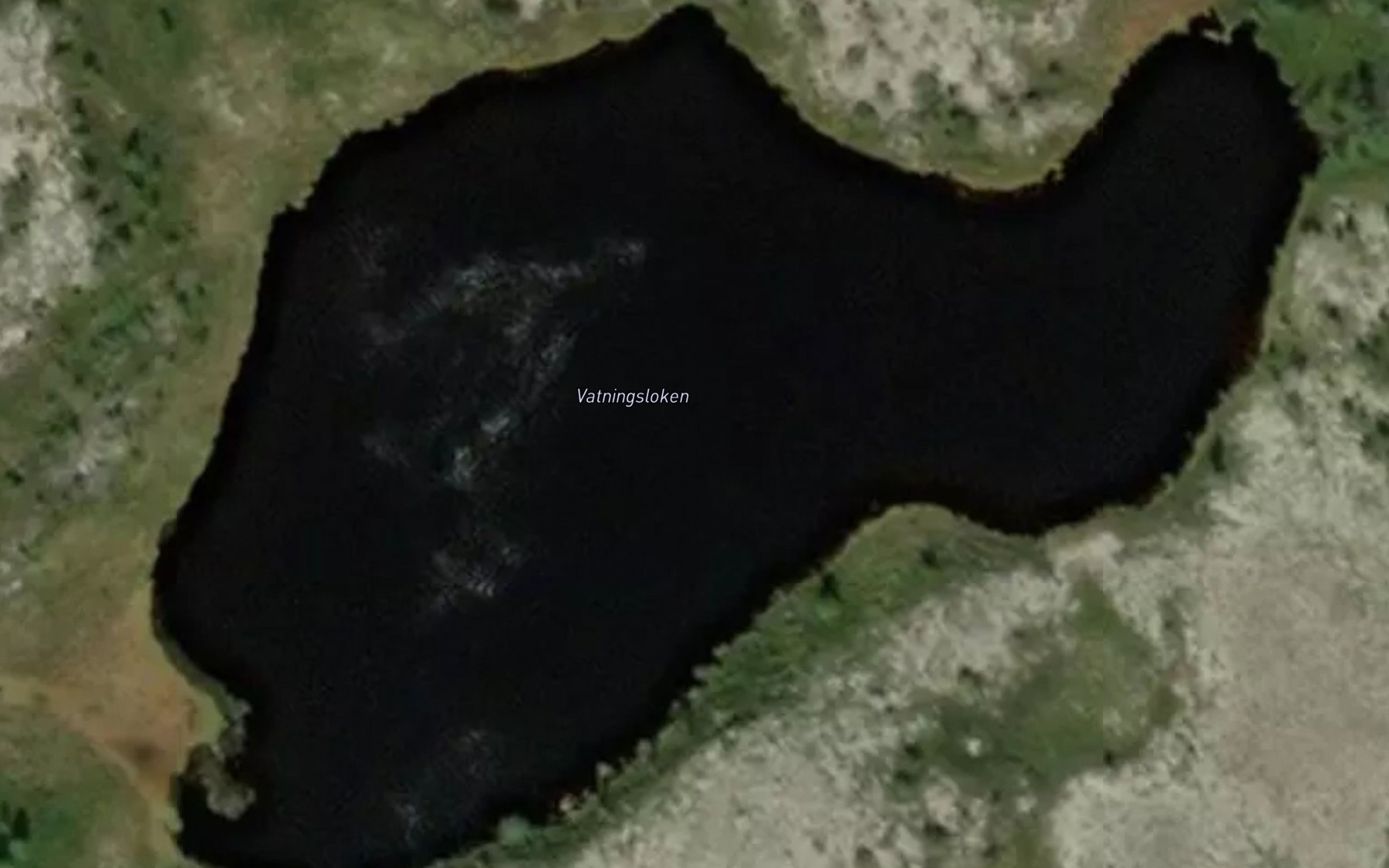 Satellite map of the Vatningstoken