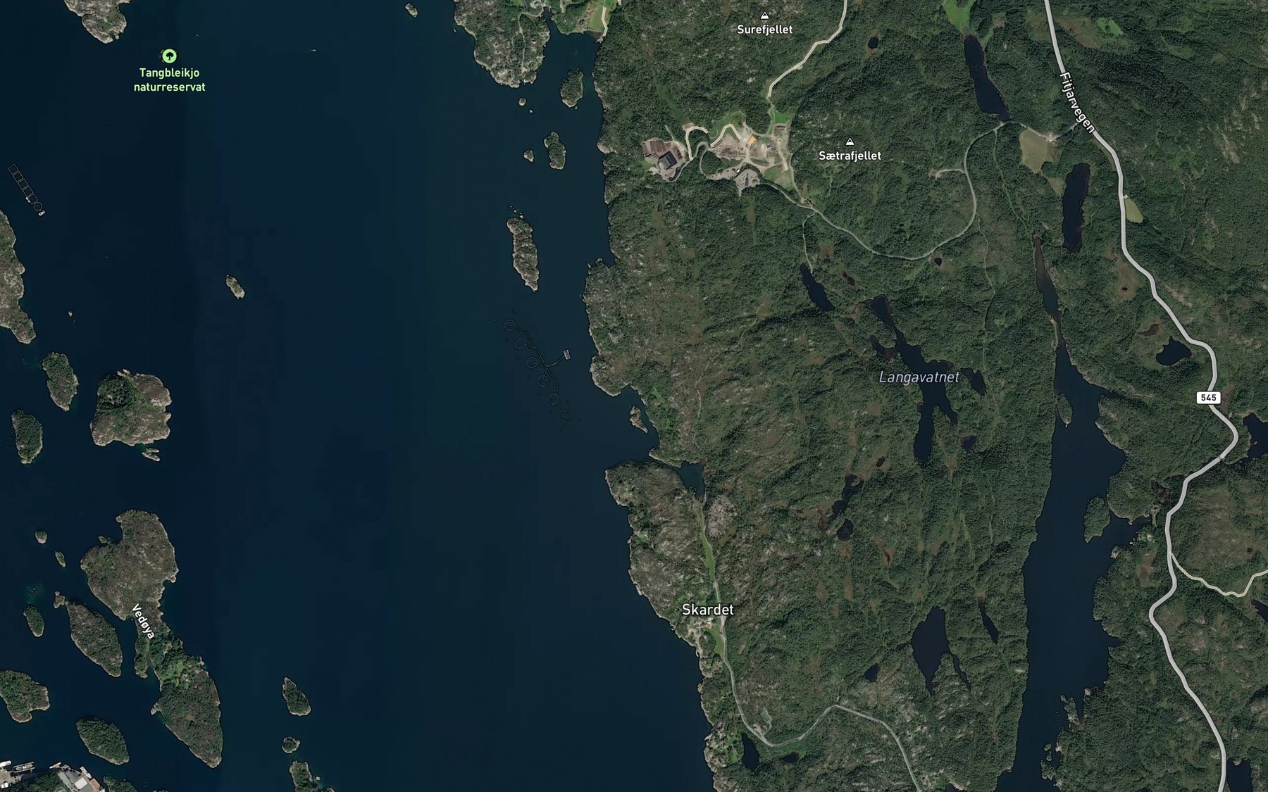 Satellite map of the Hermannshamn