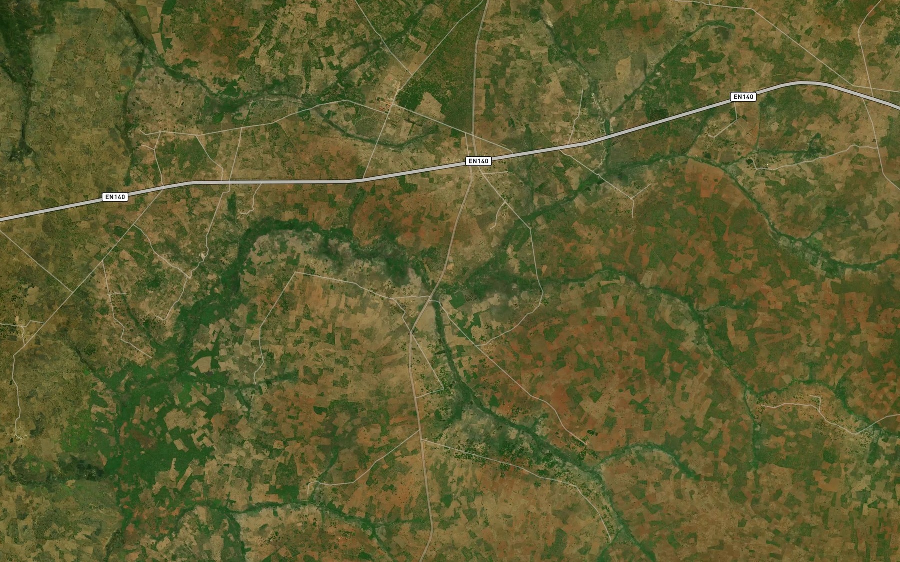 Satellite map of the Calemba