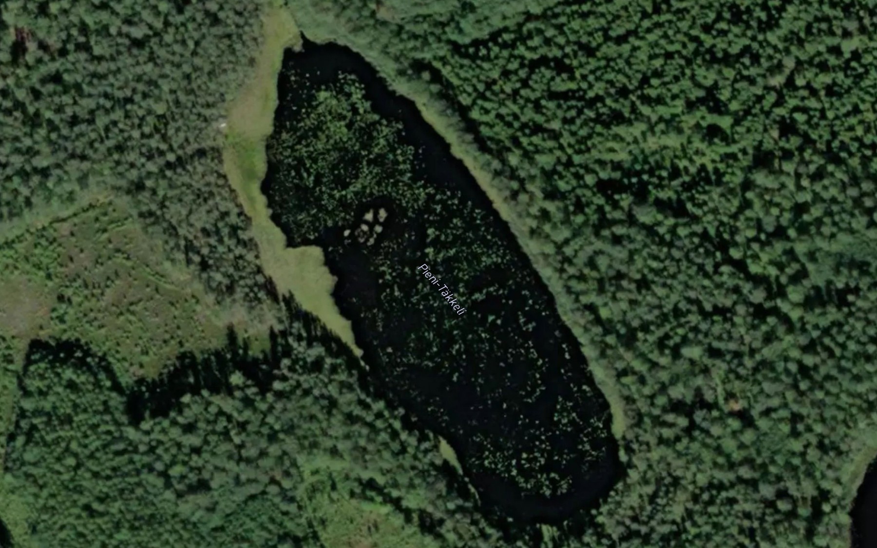 Satellite map of the Pieni-Takkeli
