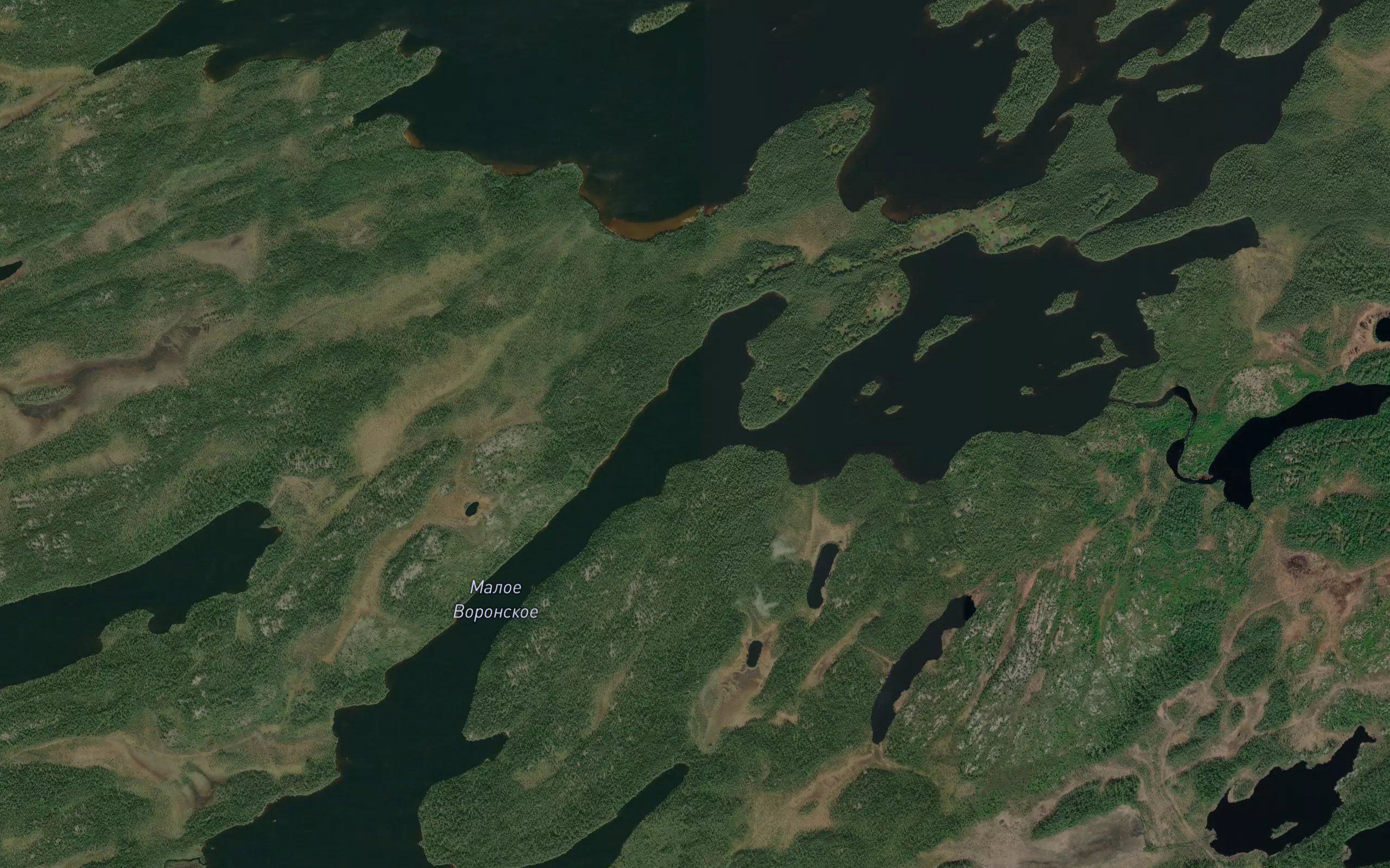 Ozero Malen'koye Voronskoye