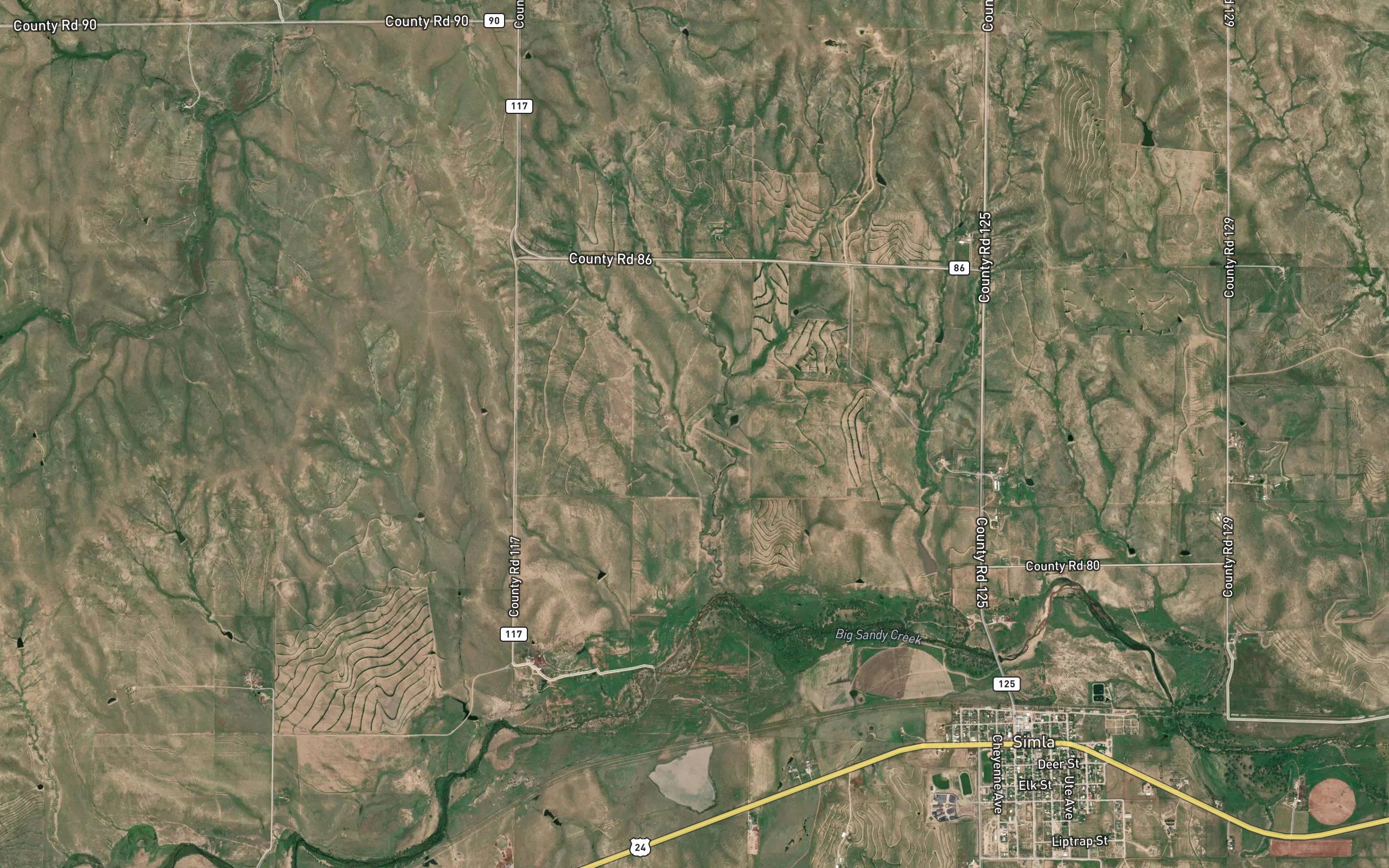 Big Sandy Creek Watershed N-18 Reservoir
