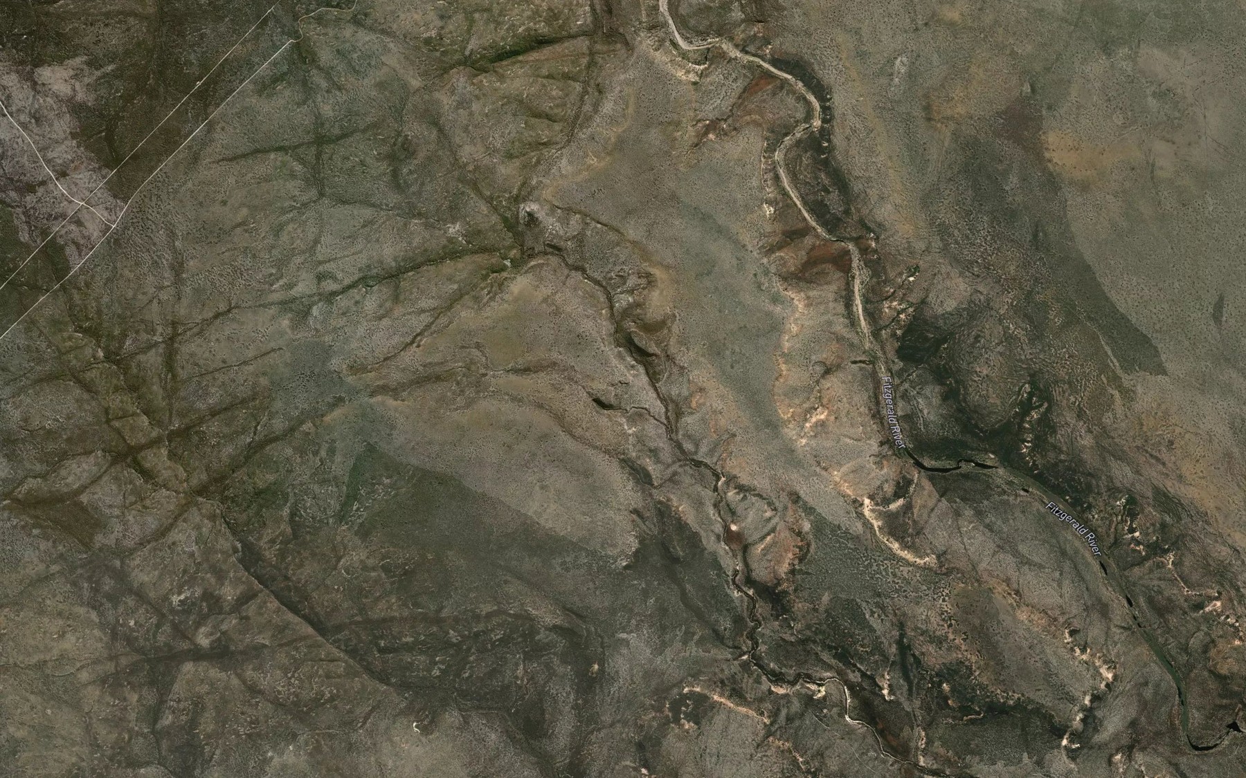 Satellite map of the Perkins Pool
