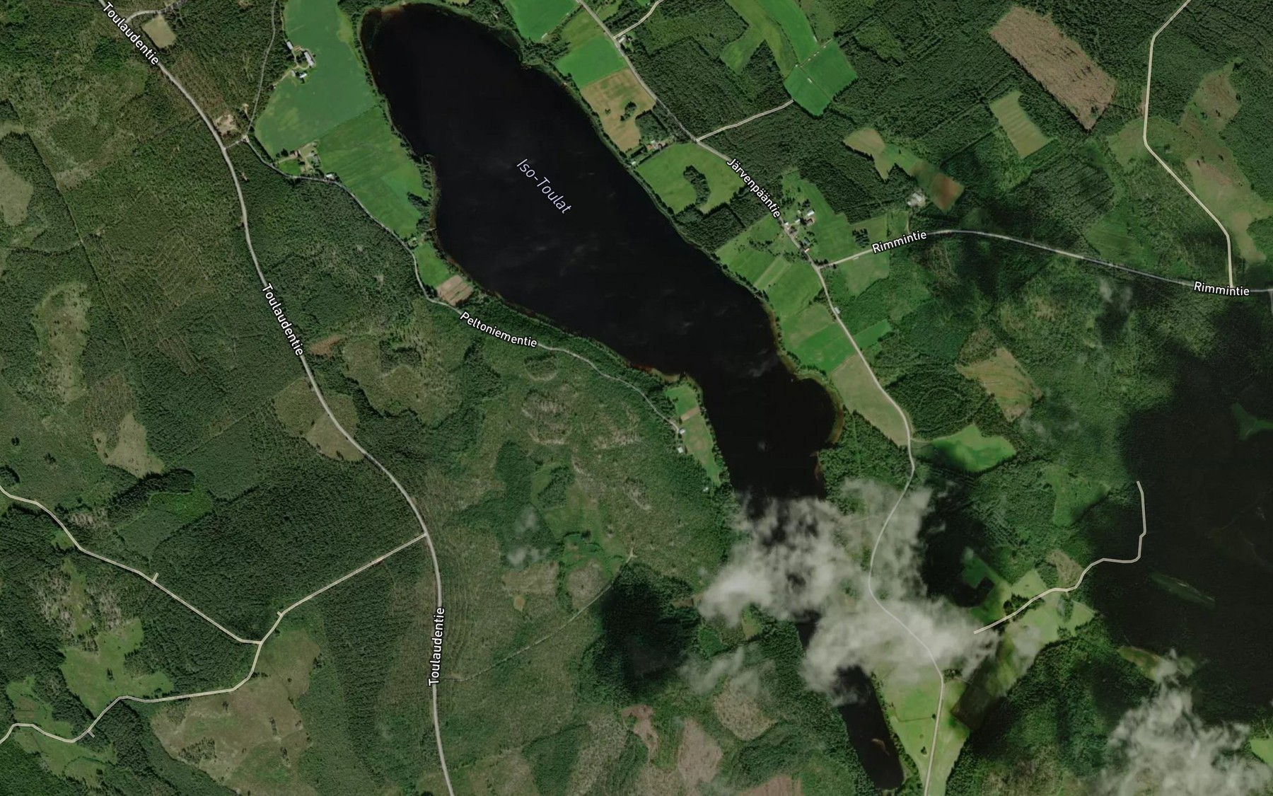 Satellite map of the Iso-Toulat