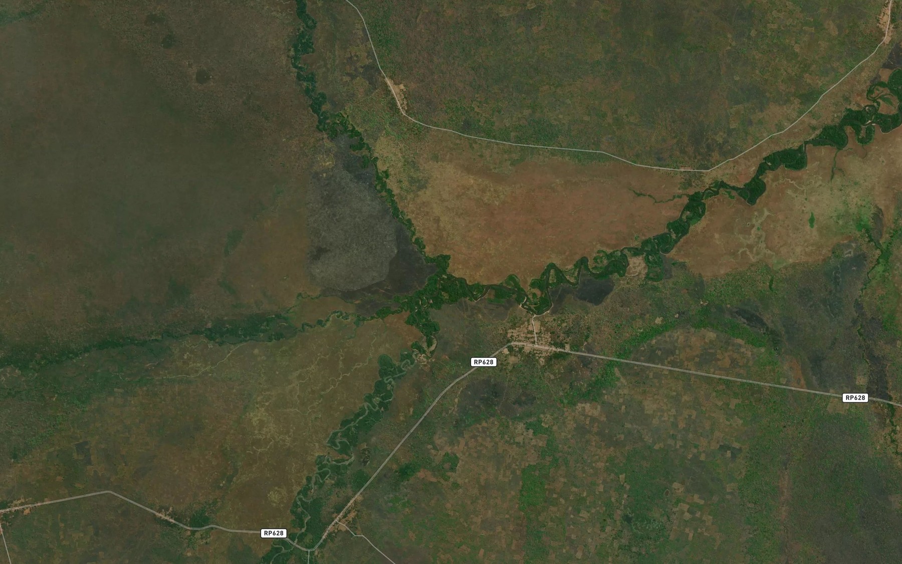 Satellite map of the Kadiabilongo