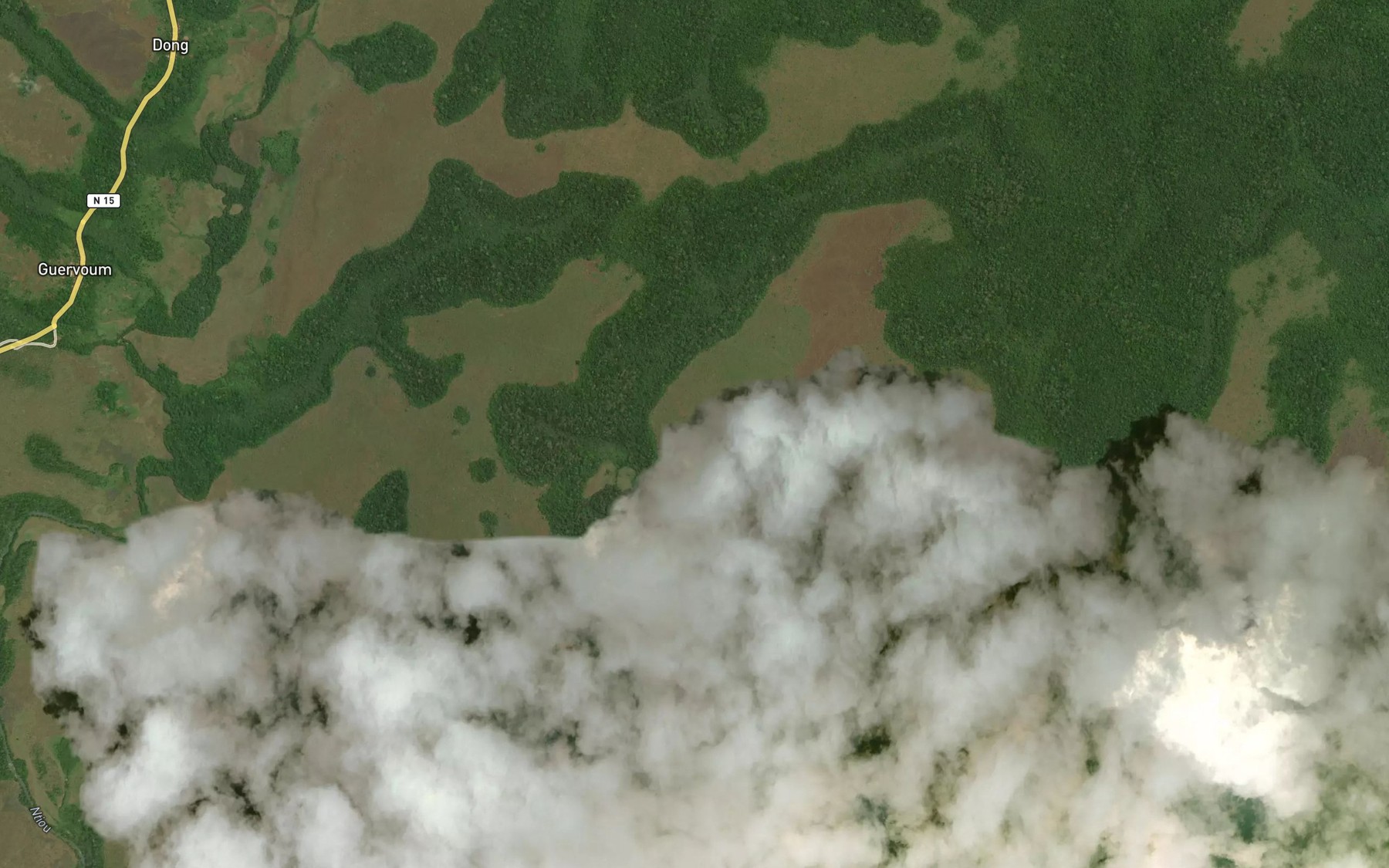 Satellite map of the Toptop