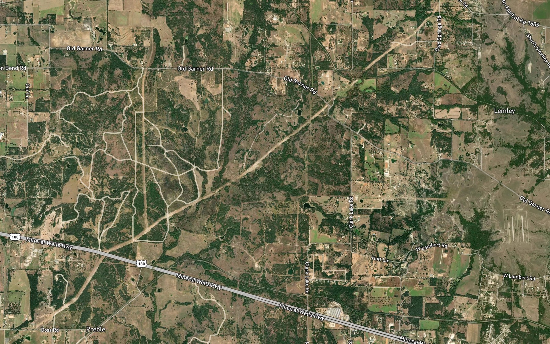 Satellite map of the Clark Branch