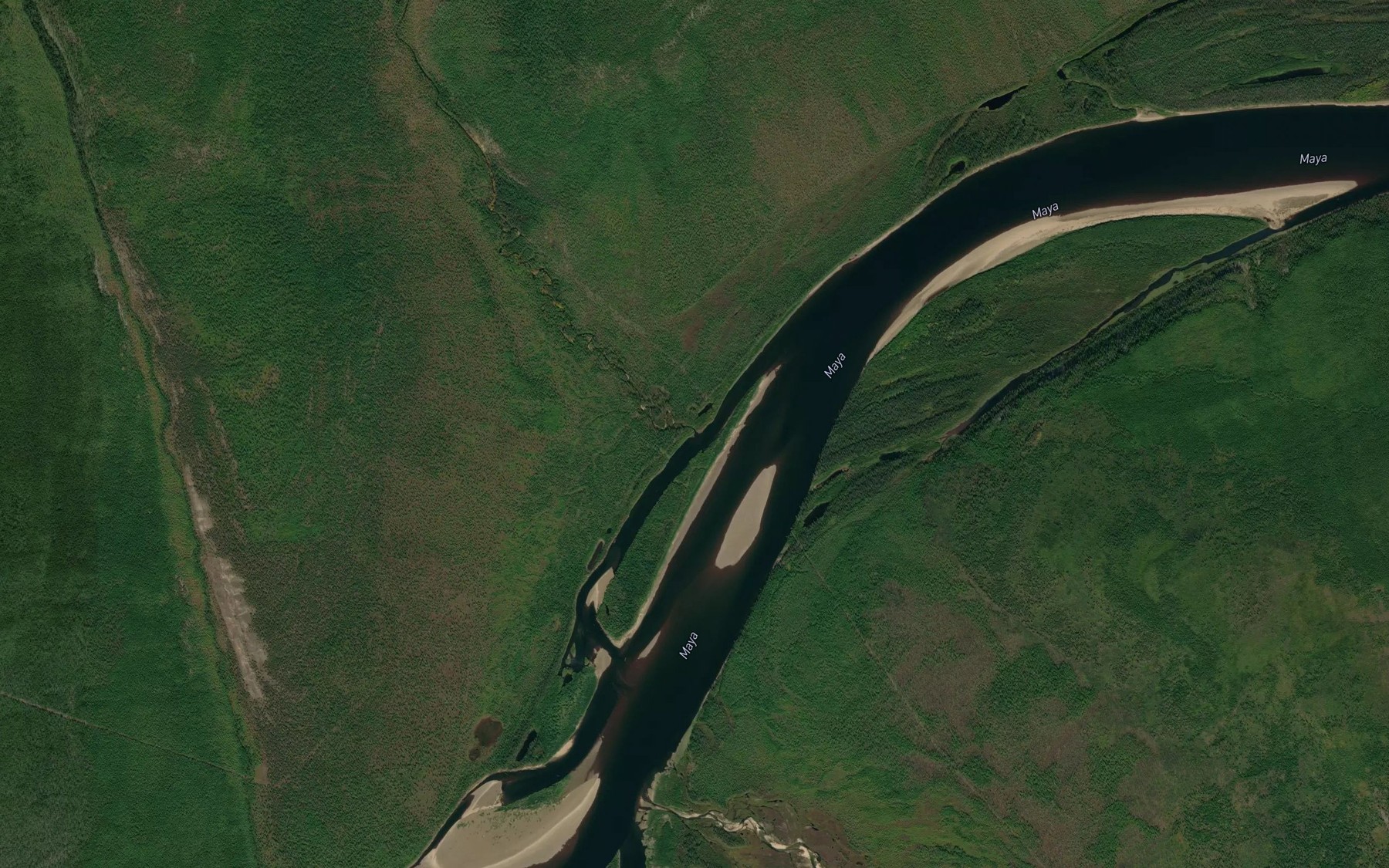 Satellite map of the Ulakhan-Kurdattyr