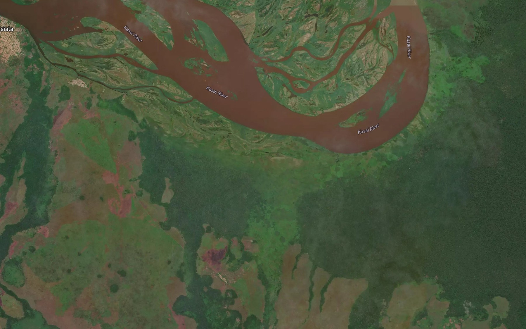 Satellite map of the Dimi