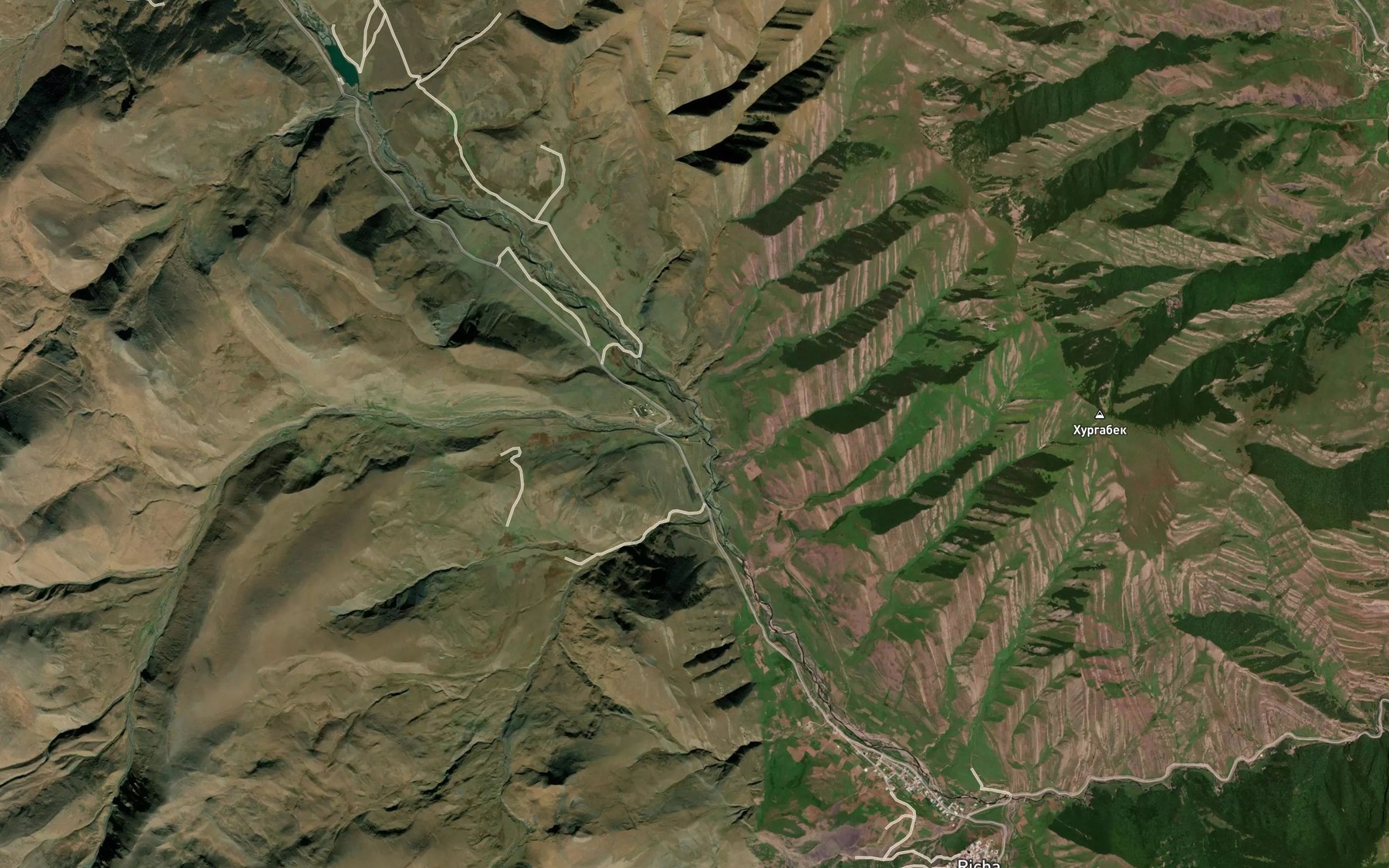 Satellite map of the Kurulets