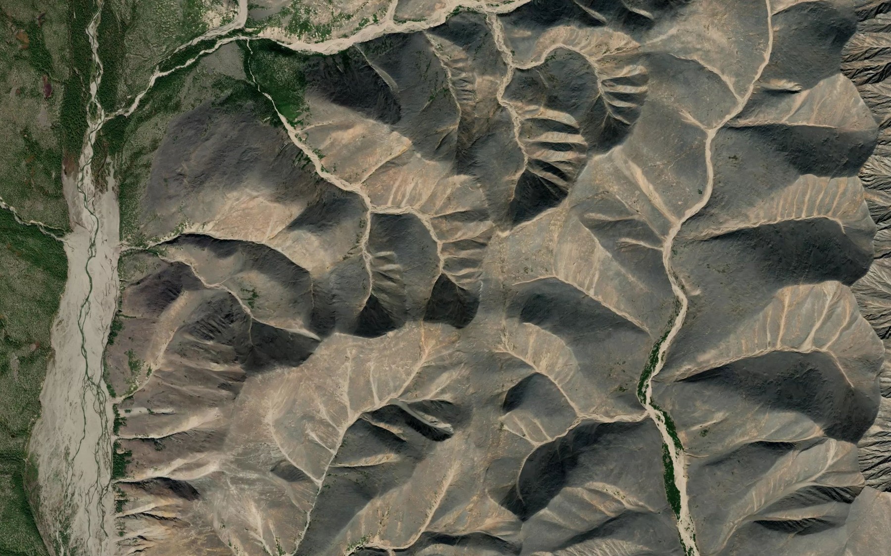 Satellite map of the Kengula