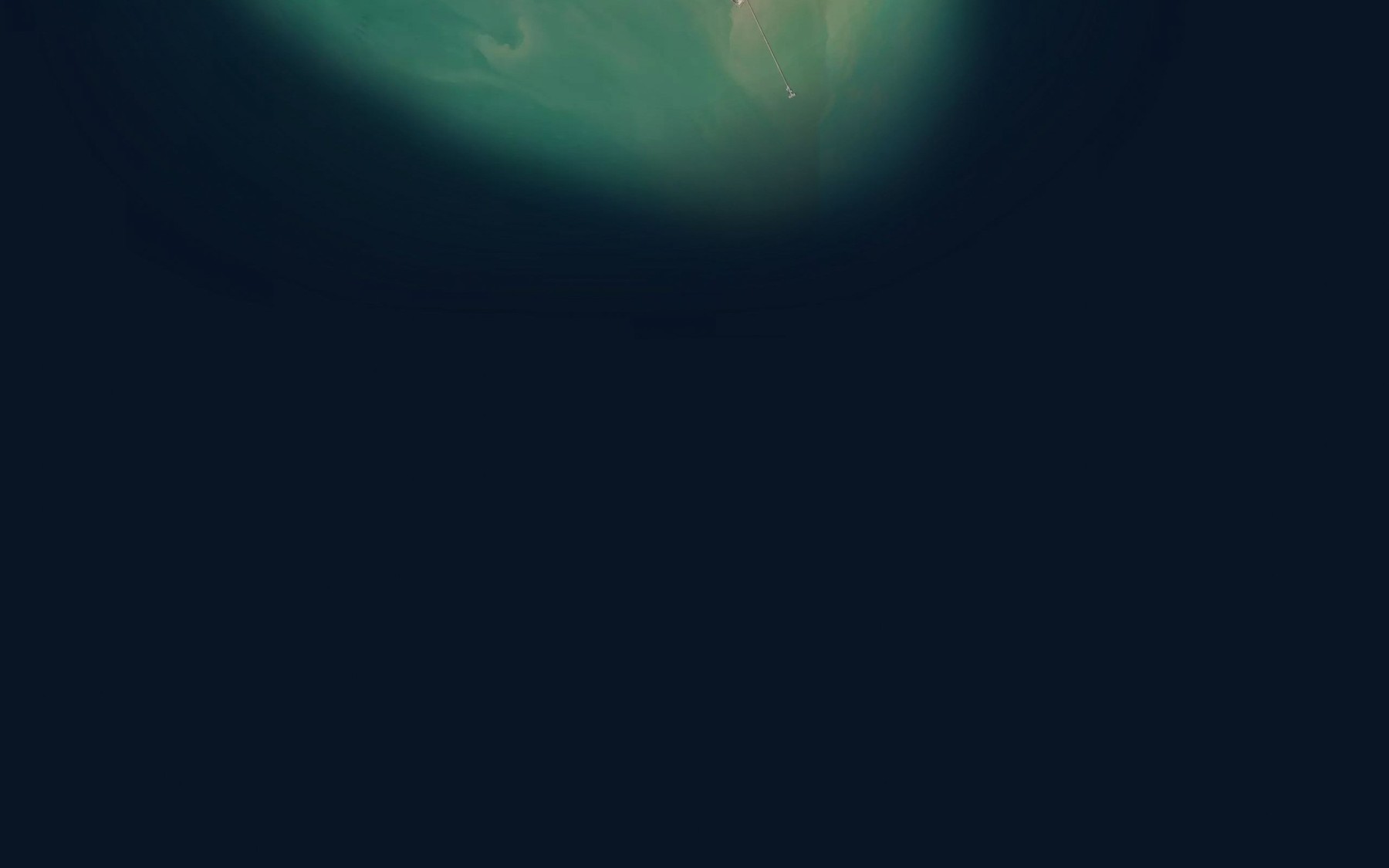 Satellite map of the Ao Mueang Trat