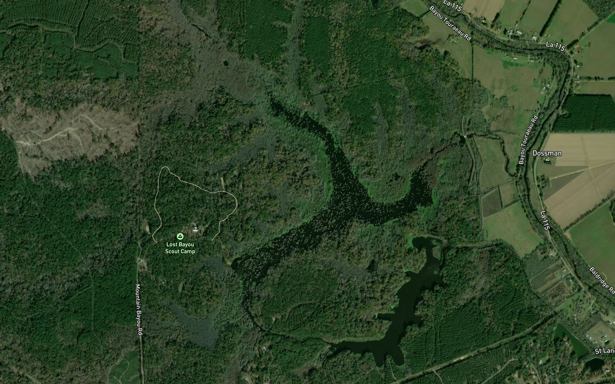 Mountain Bayou Lake