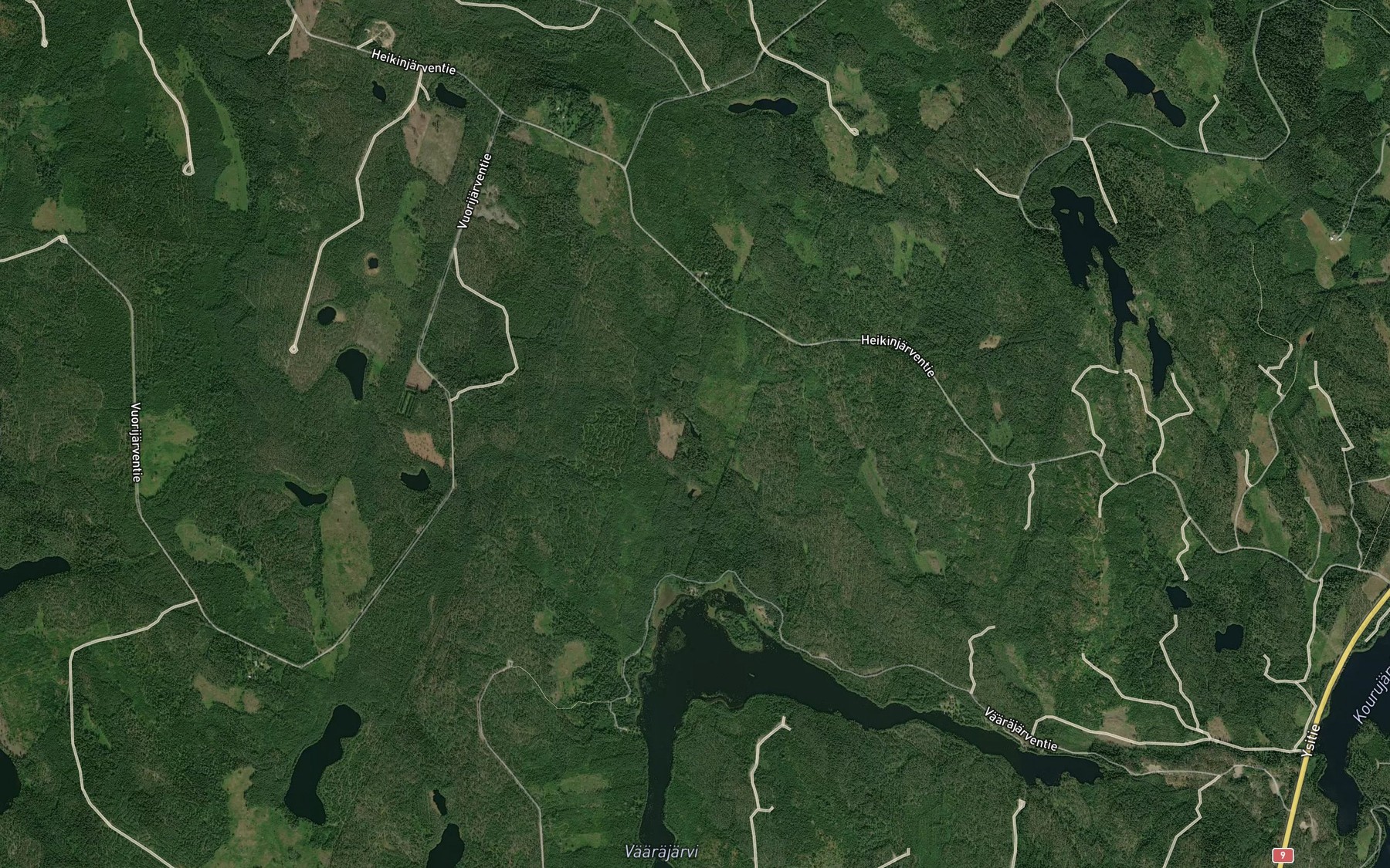 Satellite map of the Patama
