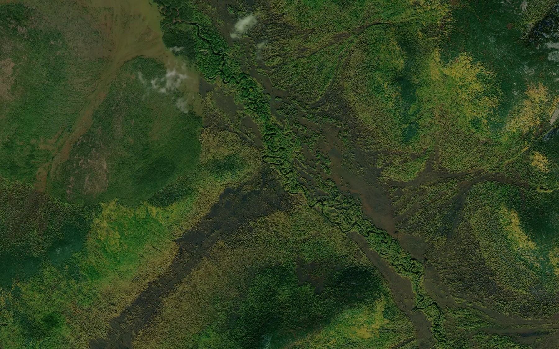 Satellite map of the Ol'khovyy