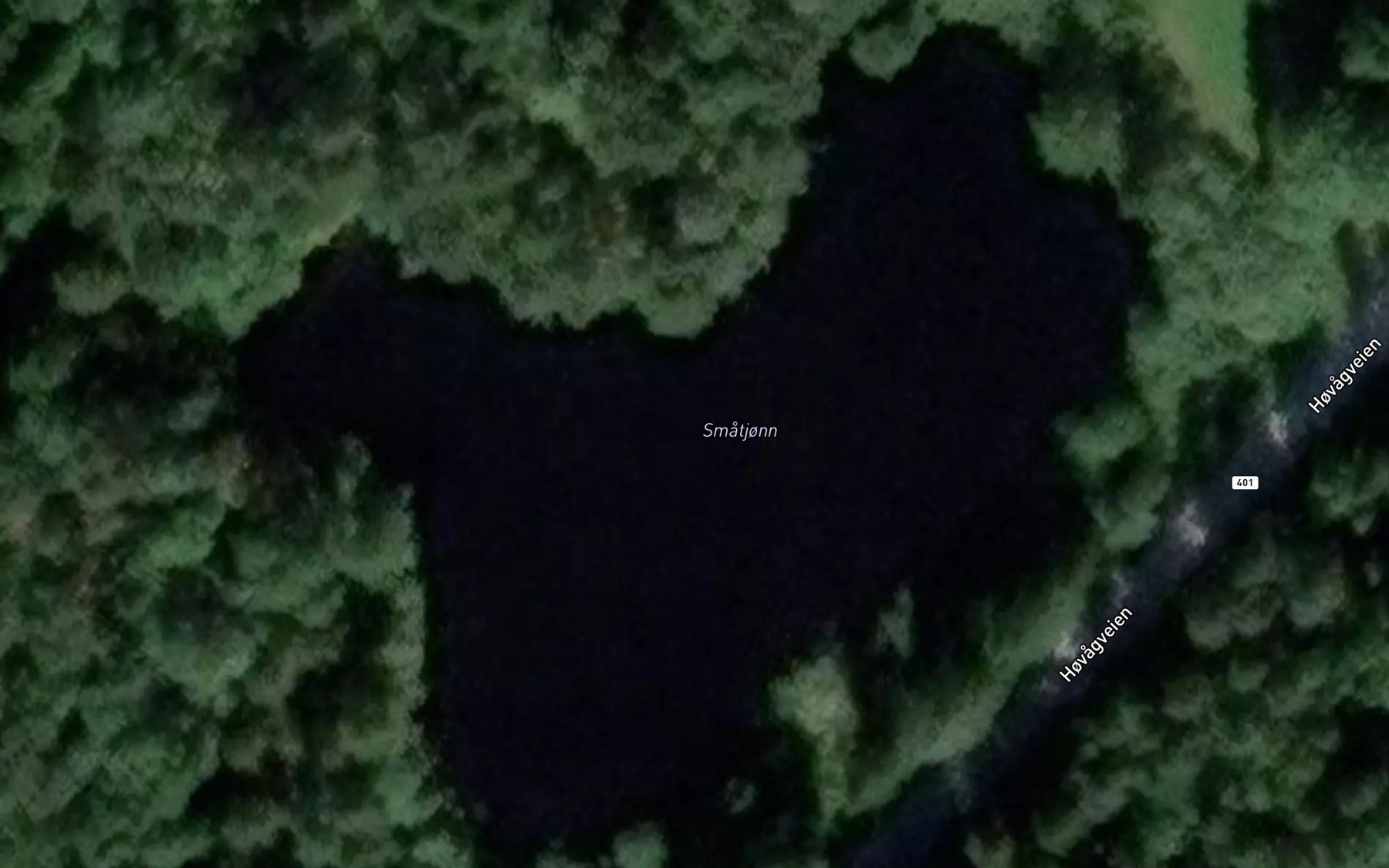 Satellite map of the Smatjorn