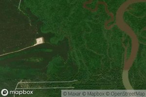 Satellite map of the Mandy Lake