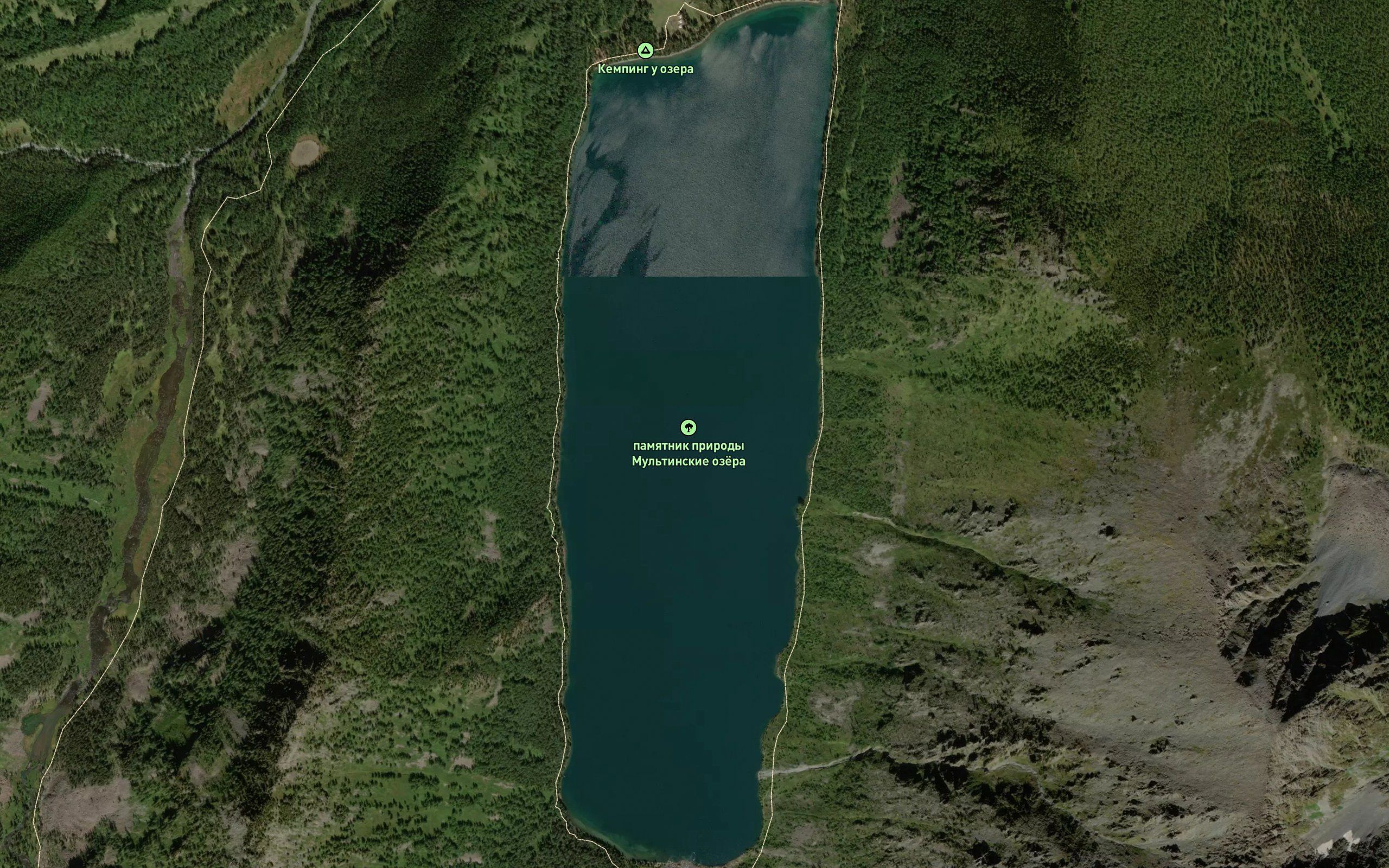 Ozero Nizhne-Mul'tinskoye