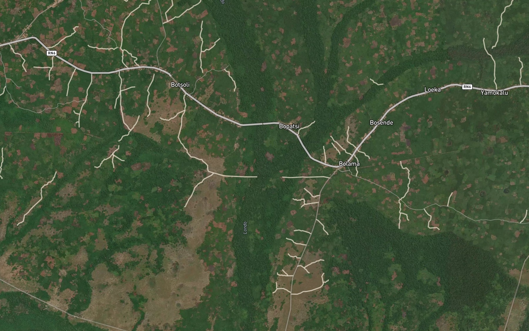 Satellite map of the Mandakule