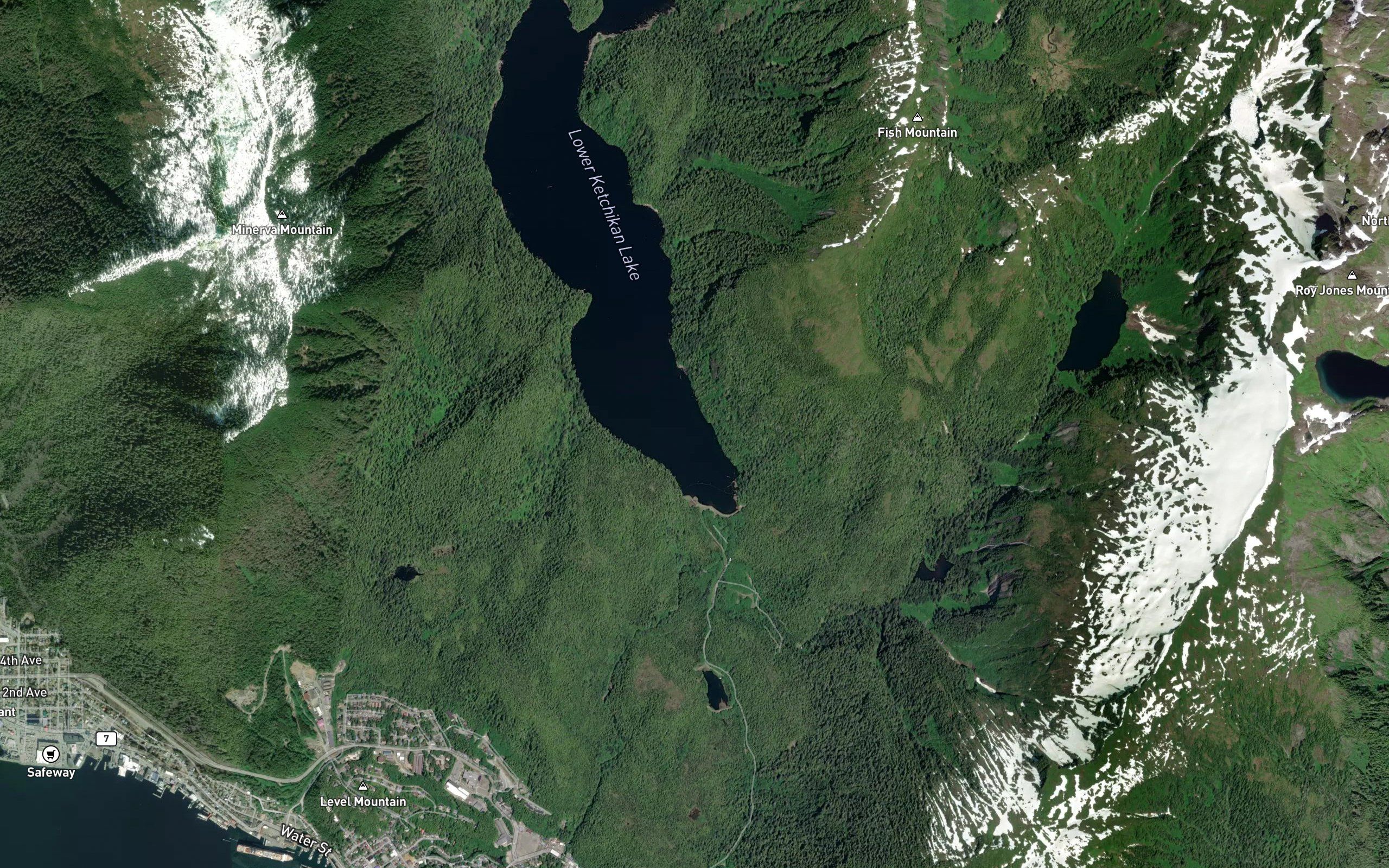 Lower and Upper Ketchikan Lakes