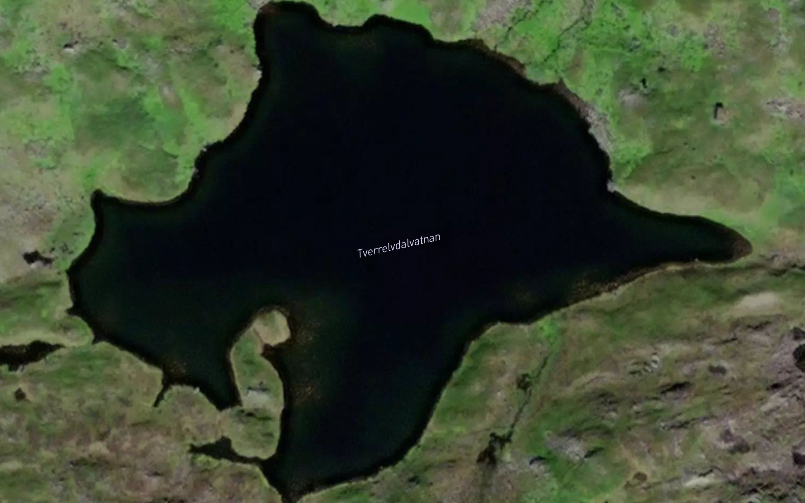 Tverrelvdalvatnan