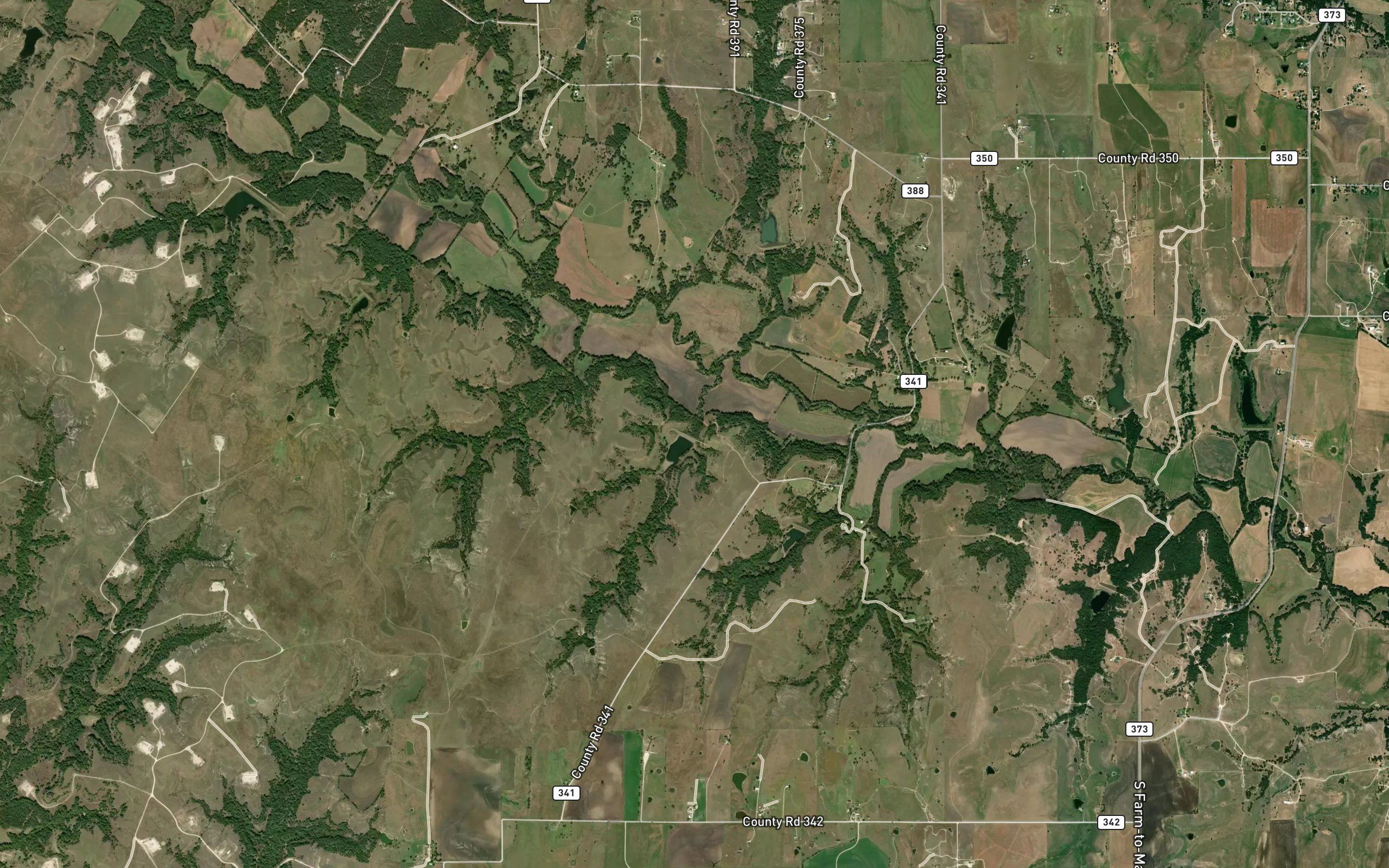 Soil Conservation Service Site 61f Reservoir