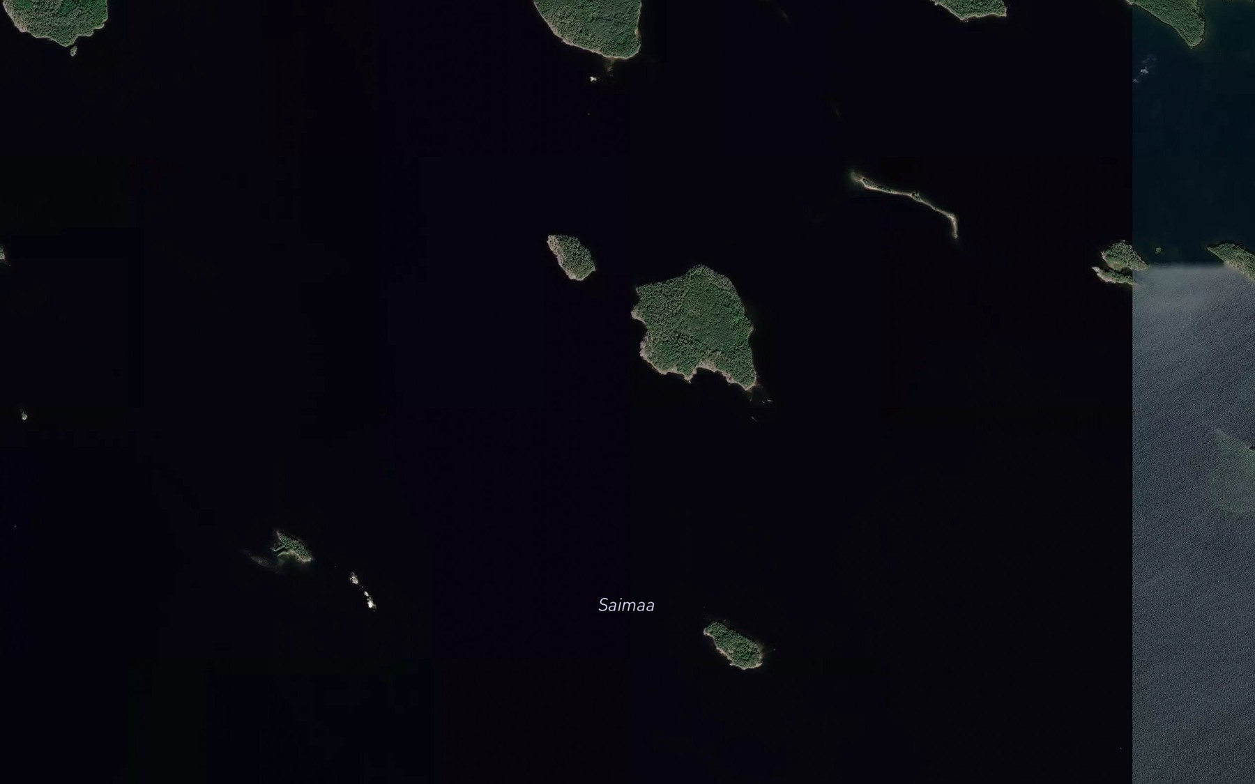 Satellite map of the Aapraminapajat