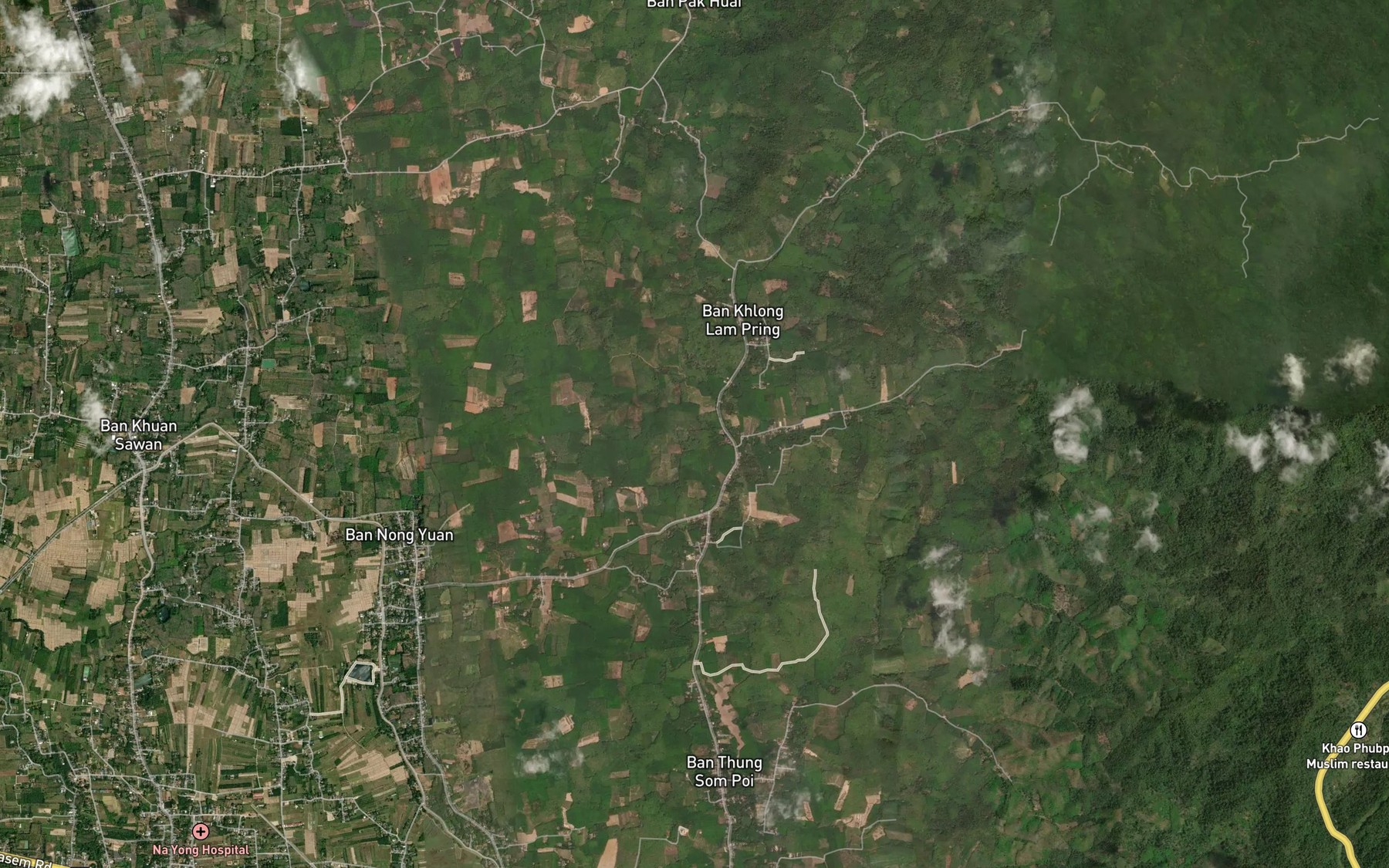 Satellite map of the Huai Yang Taek