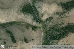 Satellite map of the Basin Creek