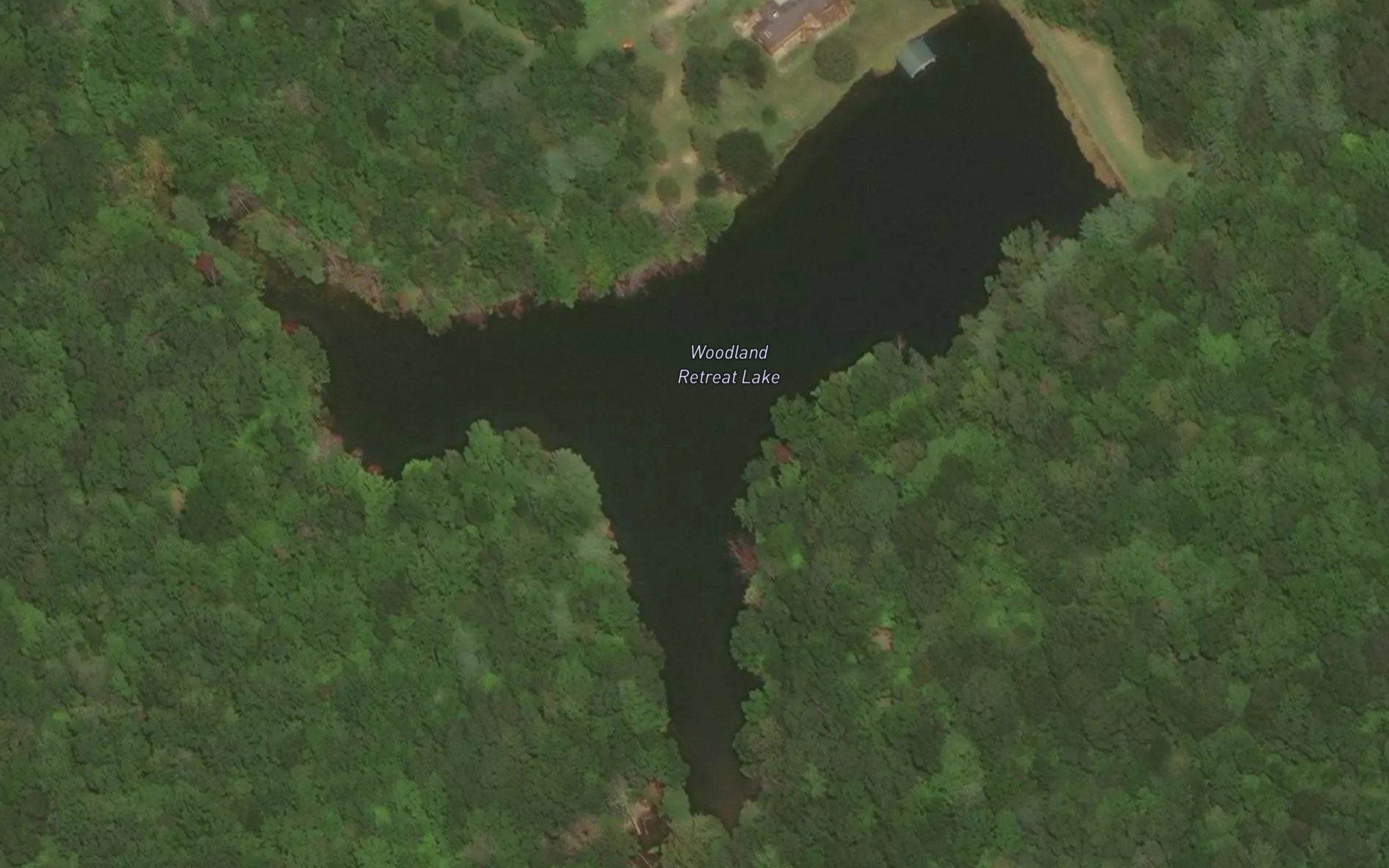 Woodland Retreat Lake