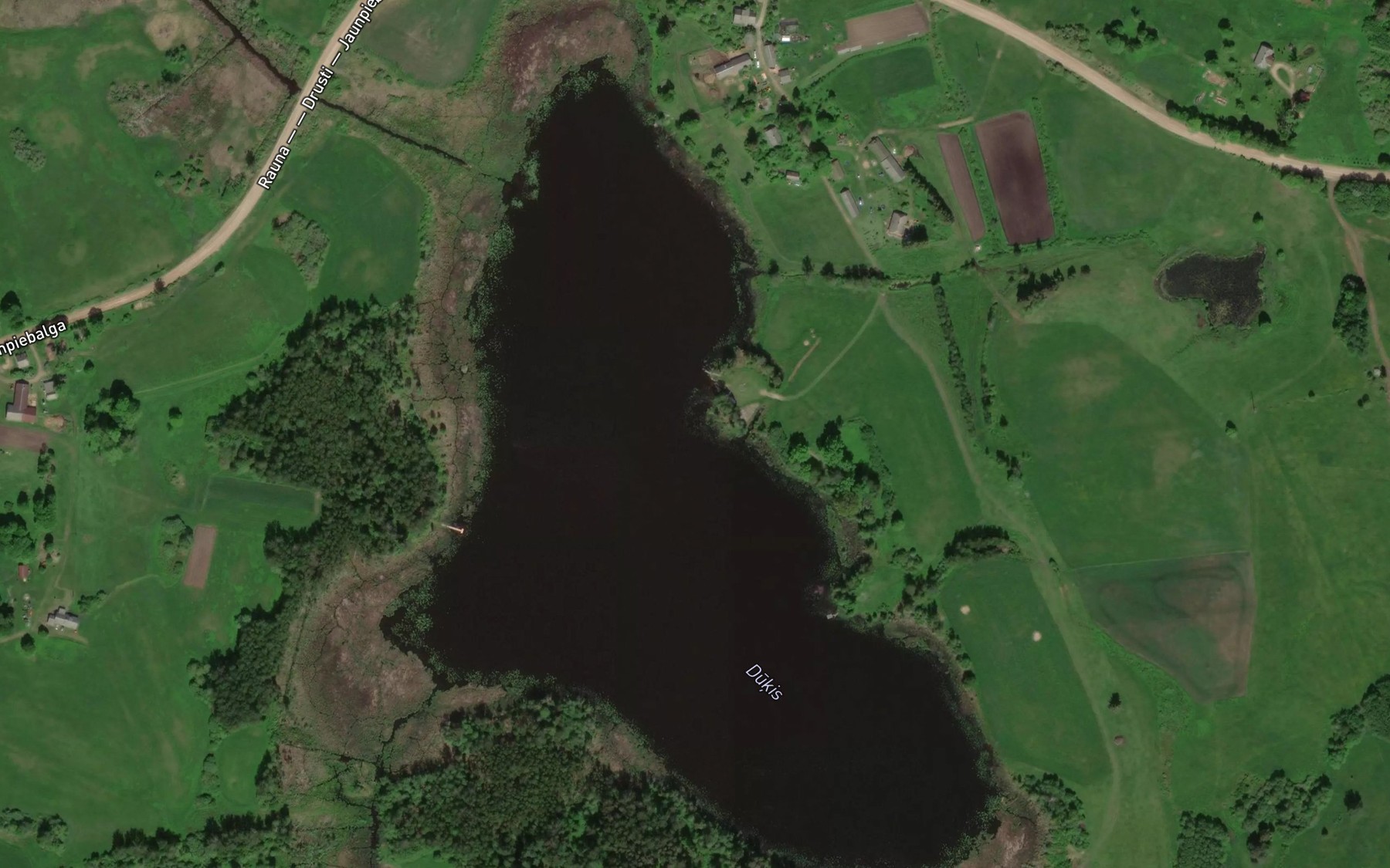 Satellite map of the Dukis