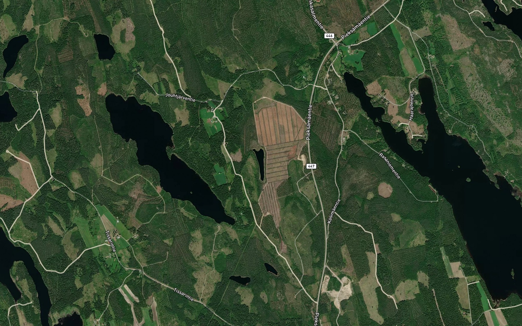 Satellite map of the Teerilampi
